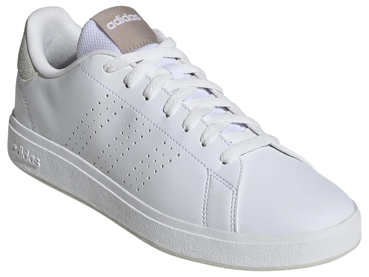 adidas Uomo Advantage Base 2.0 Shoes, Cloud White/Cloud White/Orbit Grey, 36 2/3 EU - immagine 6