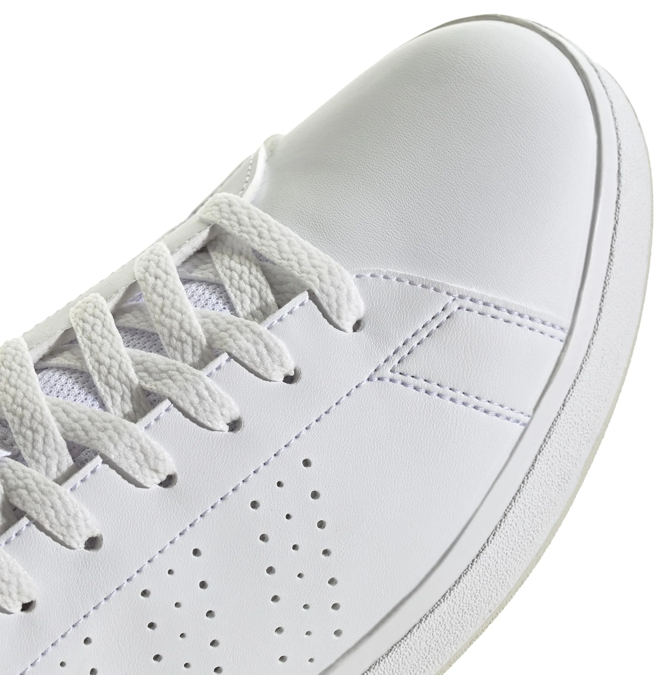adidas Uomo Advantage Base 2.0 Shoes, Cloud White/Cloud White/Orbit Grey, 36 2/3 EU - immagine 7