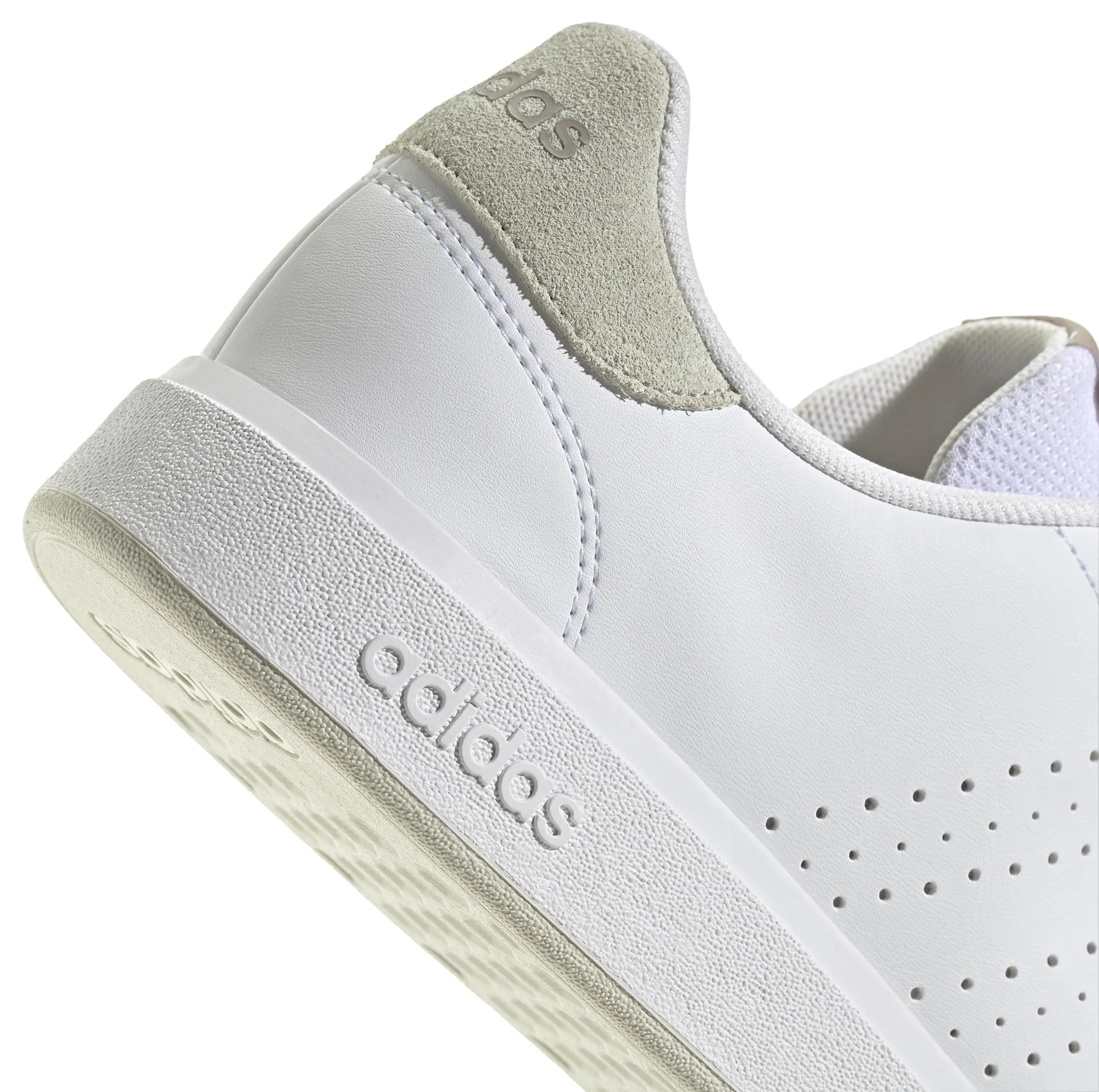 adidas Uomo Advantage Base 2.0 Shoes, Cloud White/Cloud White/Orbit Grey, 36 2/3 EU - immagine 8