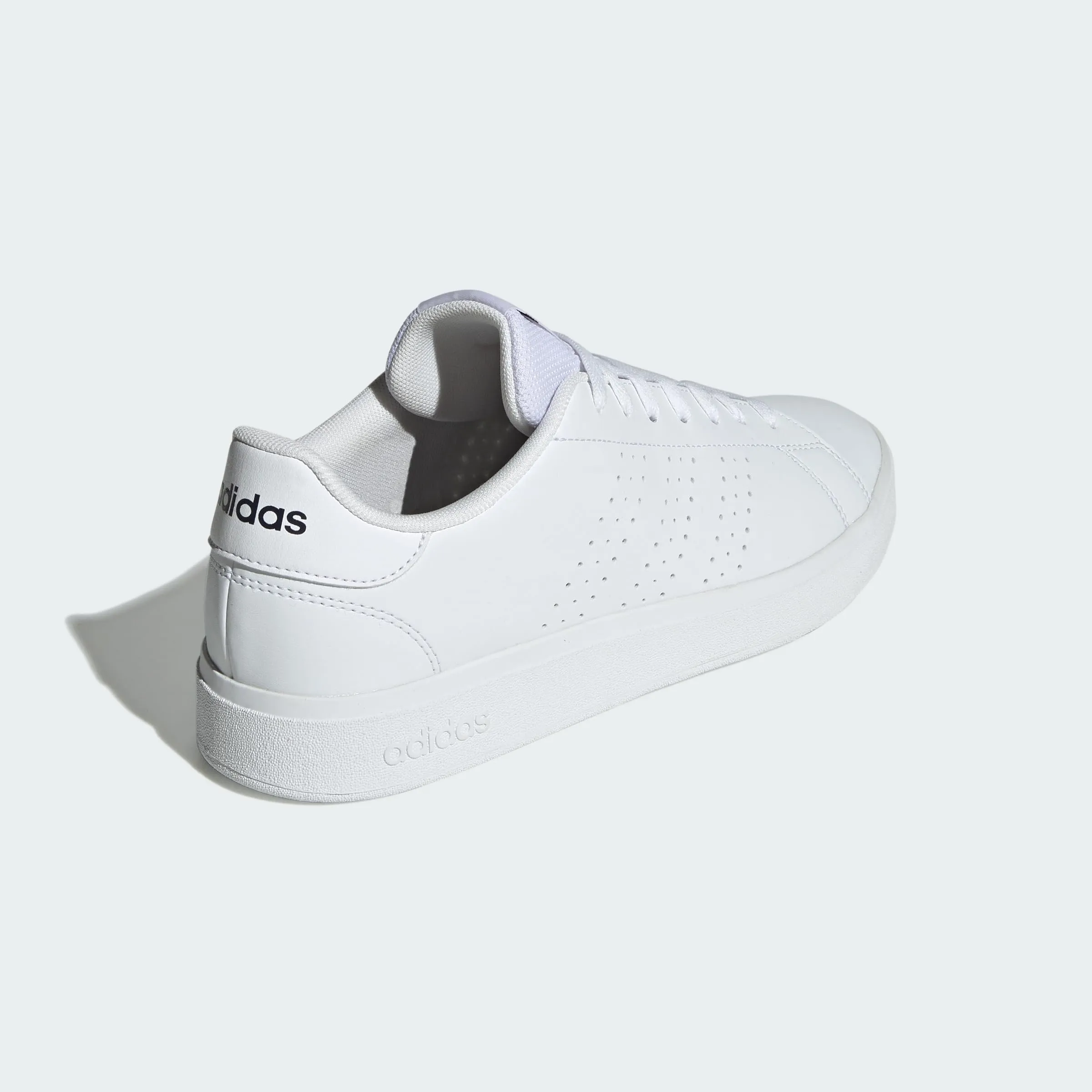 adidas Uomo Advantage Base 2.0 Shoes, Cloud White/Cloud White/Shadow Navy, 44 2/3 EU - immagine 8