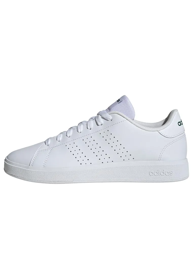 adidas Uomo Advantage Base 2.0 Shoes, Cloud White/Collegiate Green, 40 2/3 EU - immagine 1
