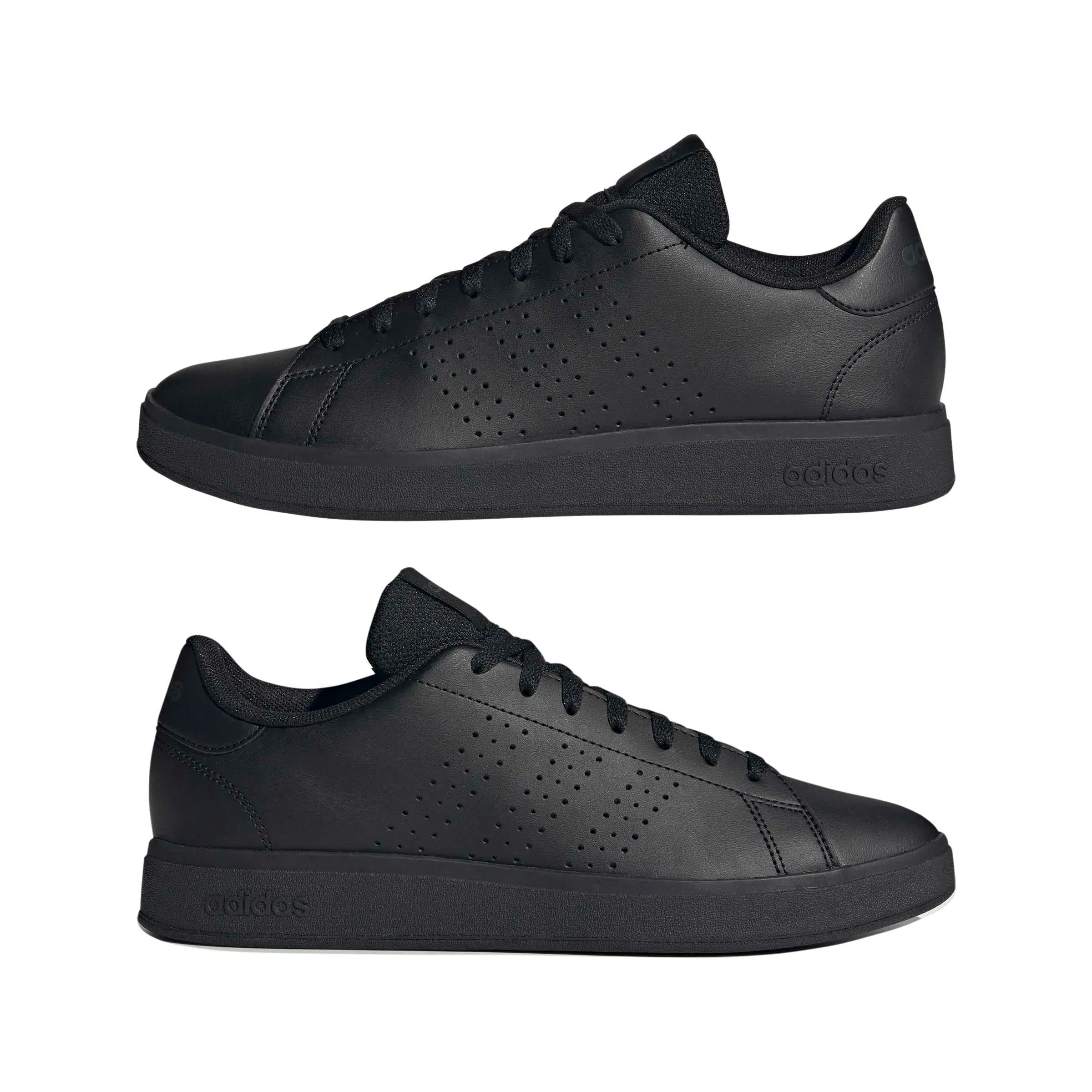 adidas Uomo Advantage Base 2.0 Shoes, Core Black/Core Black/Grey Six, 41 1/3 EU - immagine 6