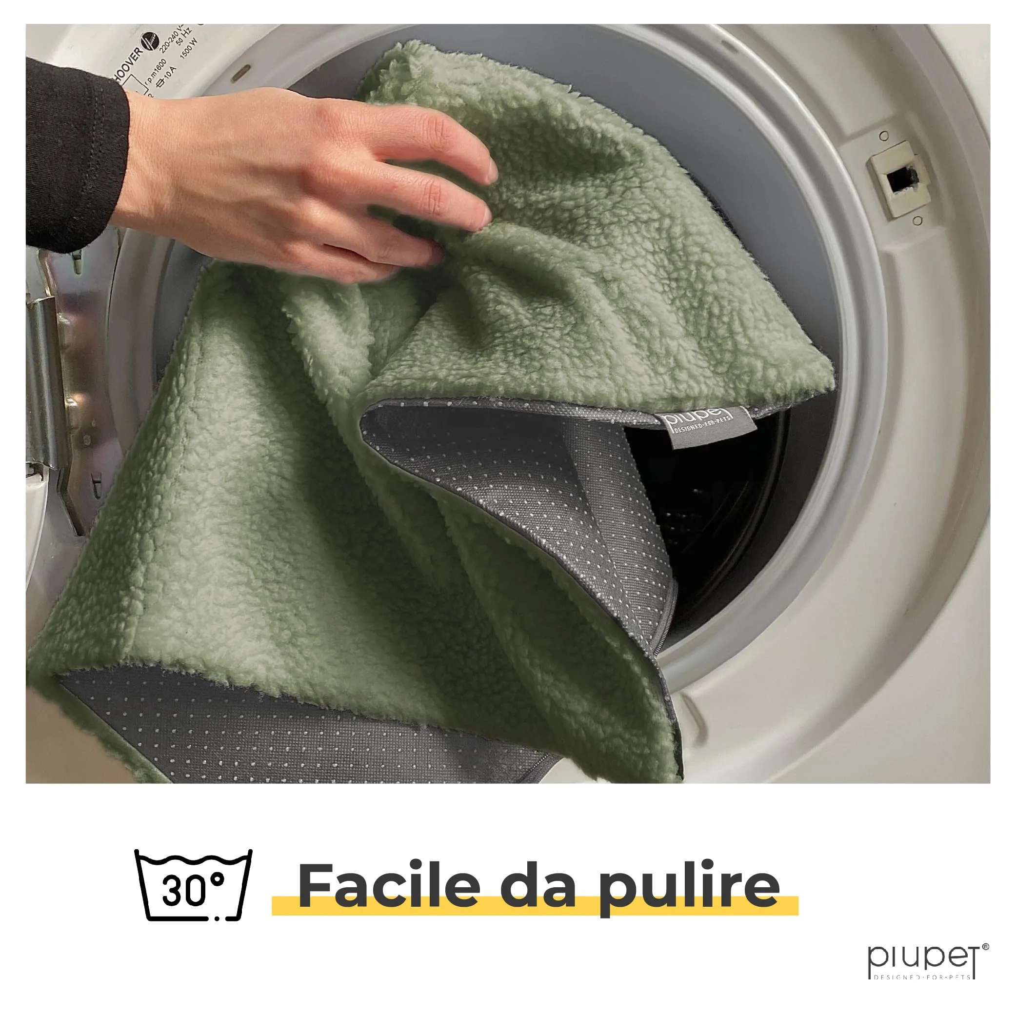 PiuPet Tappetino Riscaldante Autoriscaldante per Cani, 90x60cm - immagine 3
