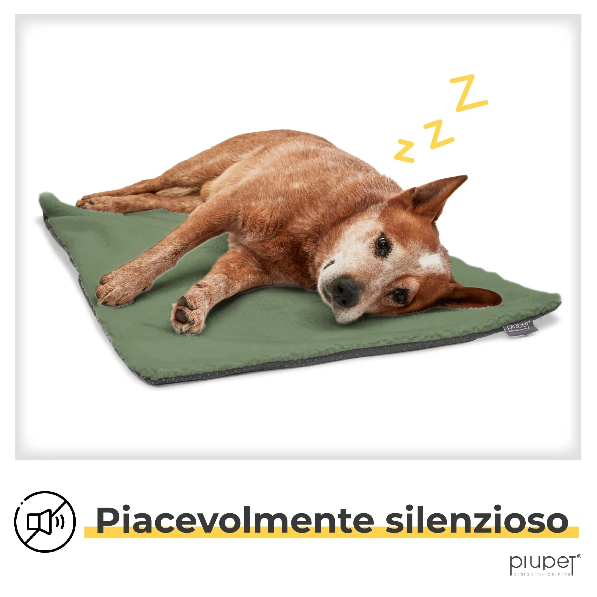 PiuPet Tappetino Riscaldante Autoriscaldante per Cani, 90x60cm - immagine 4