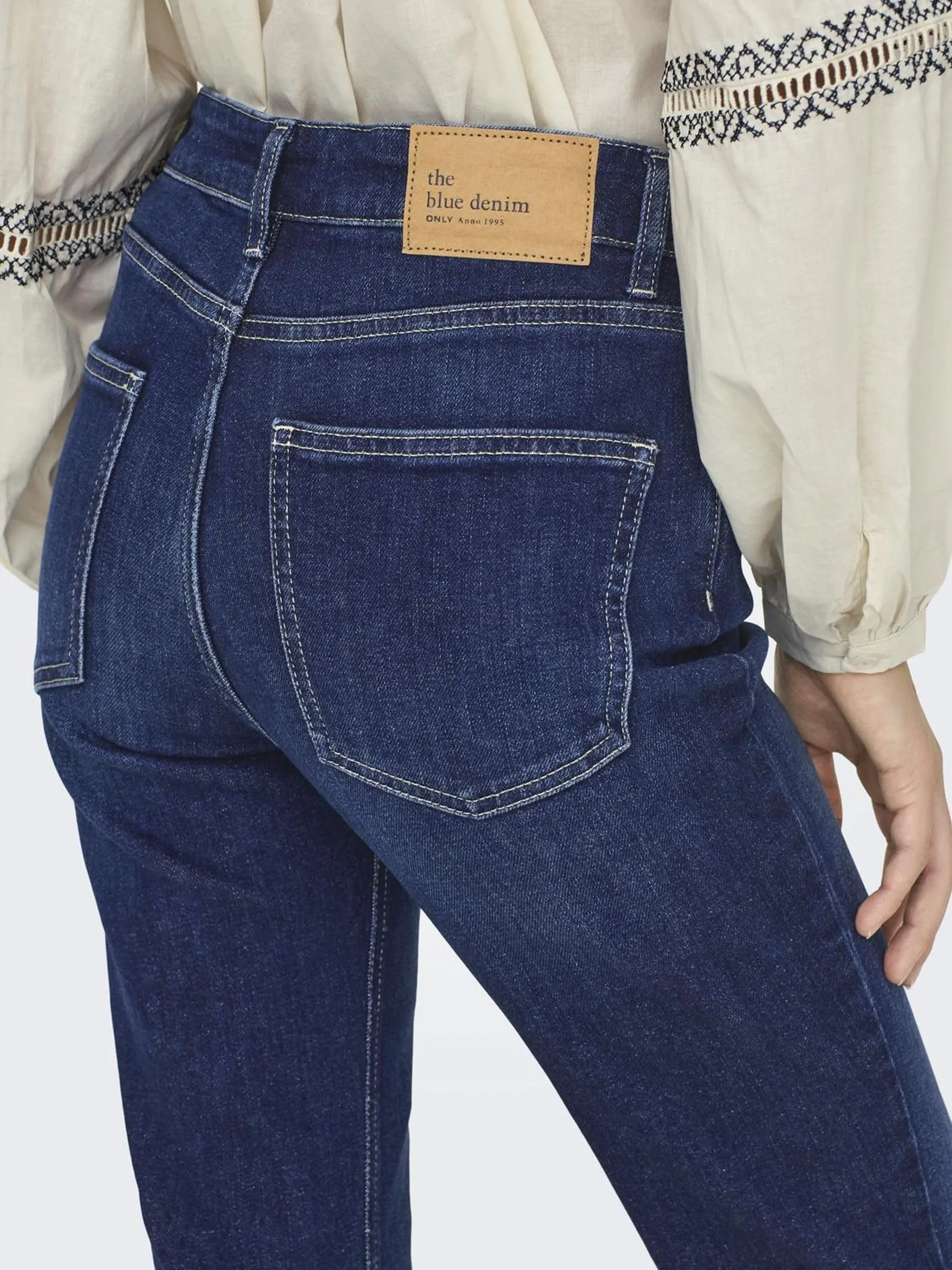 ONLY Mid Skinny Denim BJ370 Noos, Media Blu Denim, XS W x 32L - immagine 3