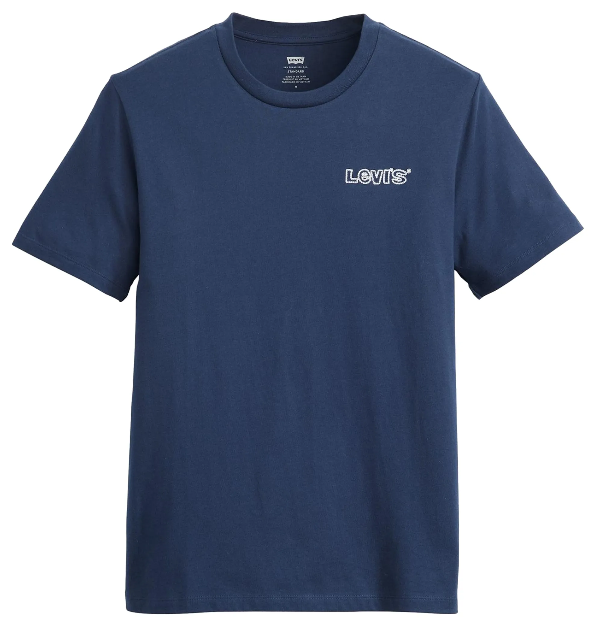 Levi's Graphic Crewneck Tee, Rope Batwing Dress Blues, XS Uomo - immagine 6