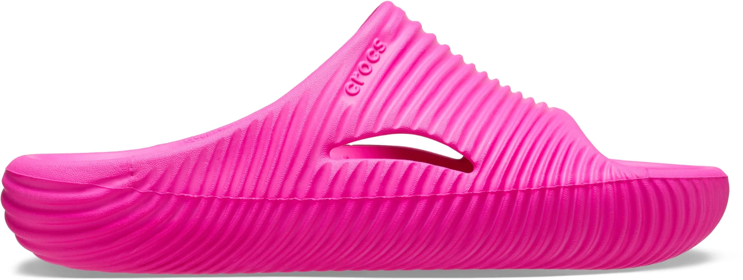 Crocs Ciabatte per recupero unisex, rosa schiacciato, 8 donne/6 uomini - immagine 5