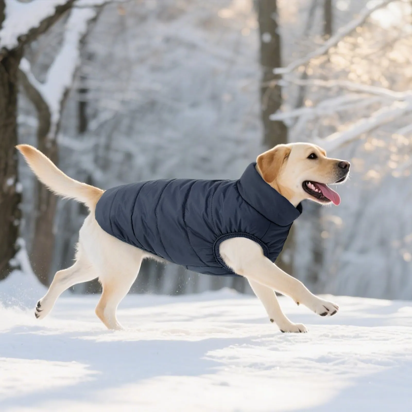 ASENKU Cappotto Inverno per Cane, Impermeabile con Fodera in Pile, Taglia S - immagine 9