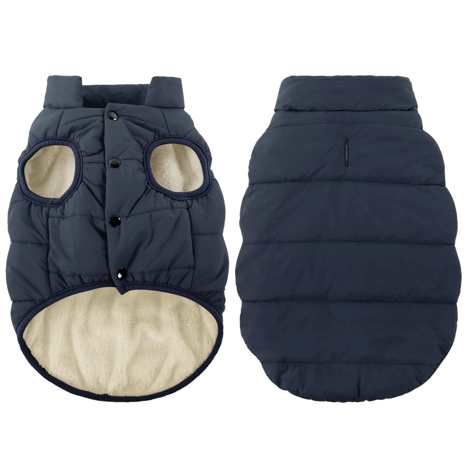 ASENKU Cappotto Invernale Impermeabile per Cane Grande, Taglia XXL, Blu - immagine 1