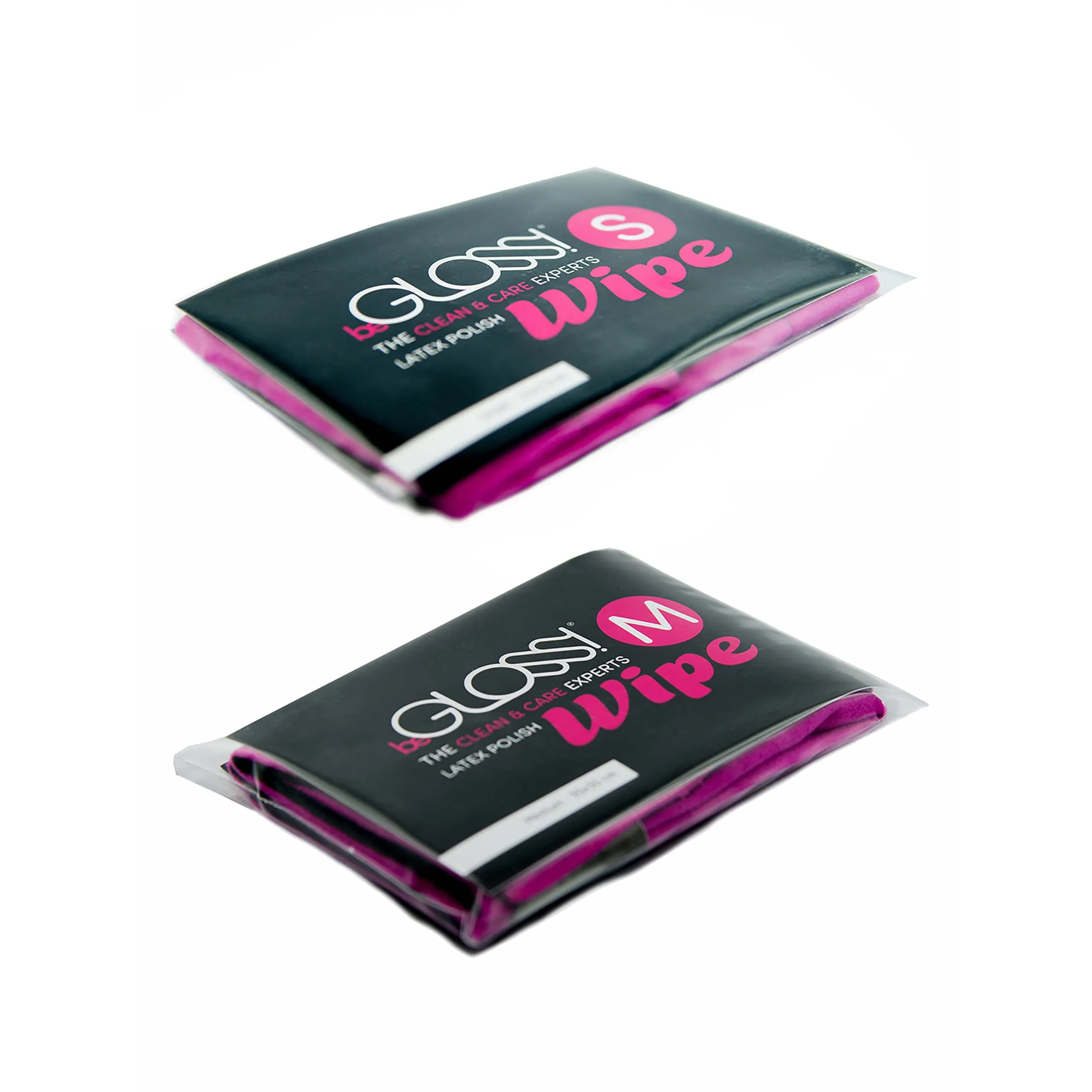 begloss eGloss Wipe Perfect Shine Double Layer Latex Polishing Cloth, Size S - immagine 3