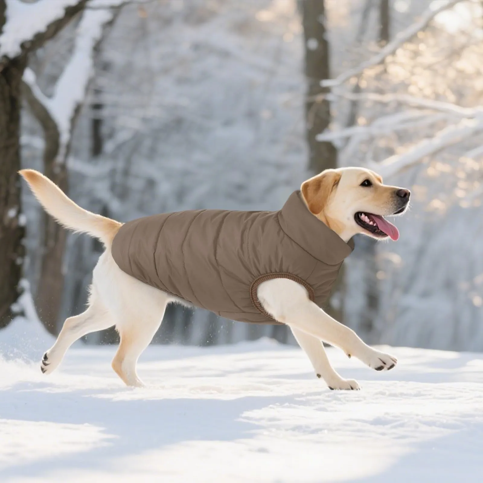 ASENKU Cappotto Cane Impermeabile Invernale con Fodera in Lana - immagine 8