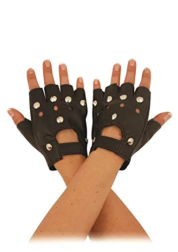 CA SE FETE Costume Accessori Lara Croft Kit 6 Pezzi - 2 Pistole 21 cm, Guanti Neri, Occhiali da Sole Rossi, Cintura Fondina Doppia Cosce - immagine 3