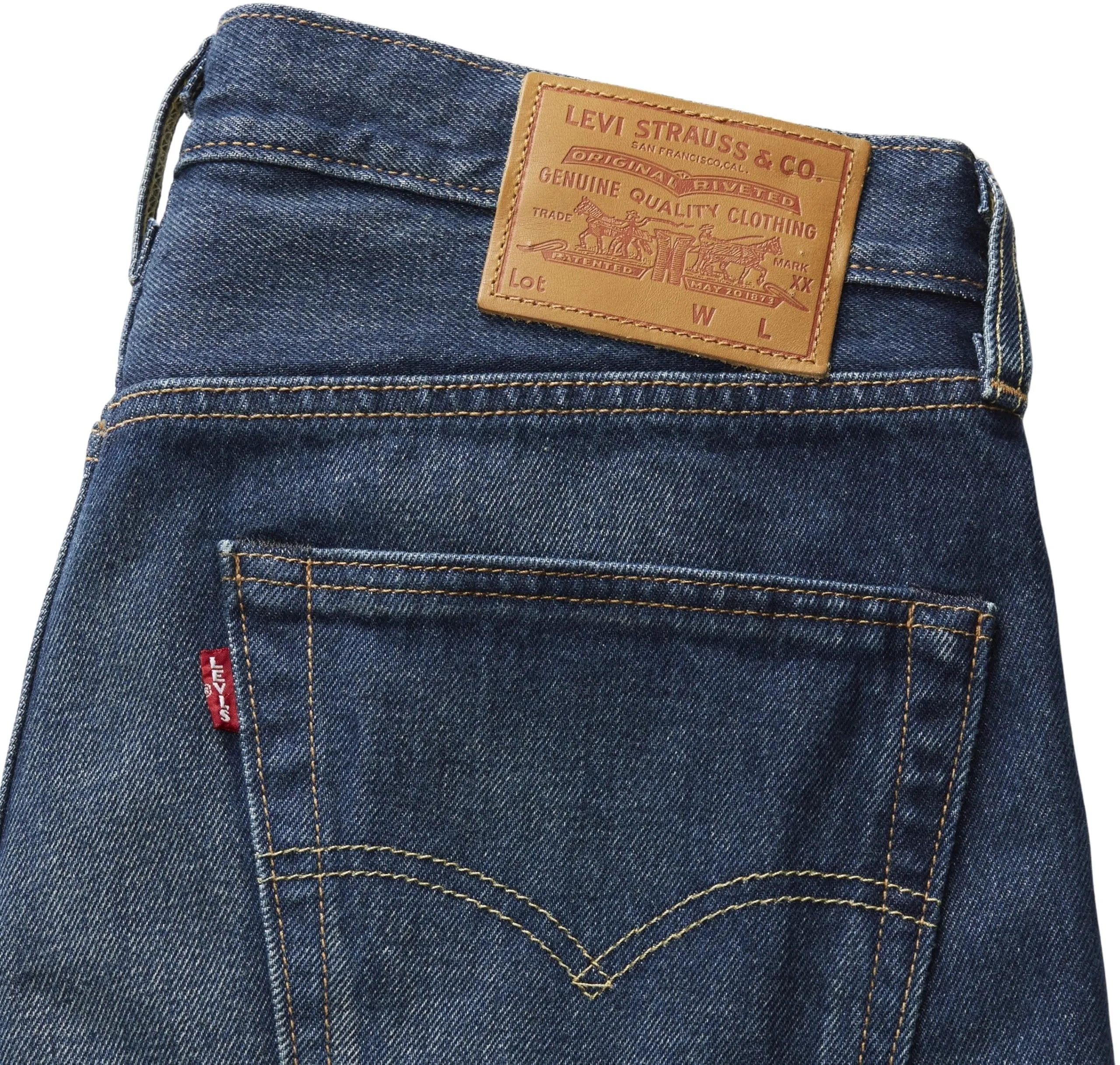 Levi's 501 Original Fit, Jeans Uomo, On The Borderline, 31W / 32L - immagine 7