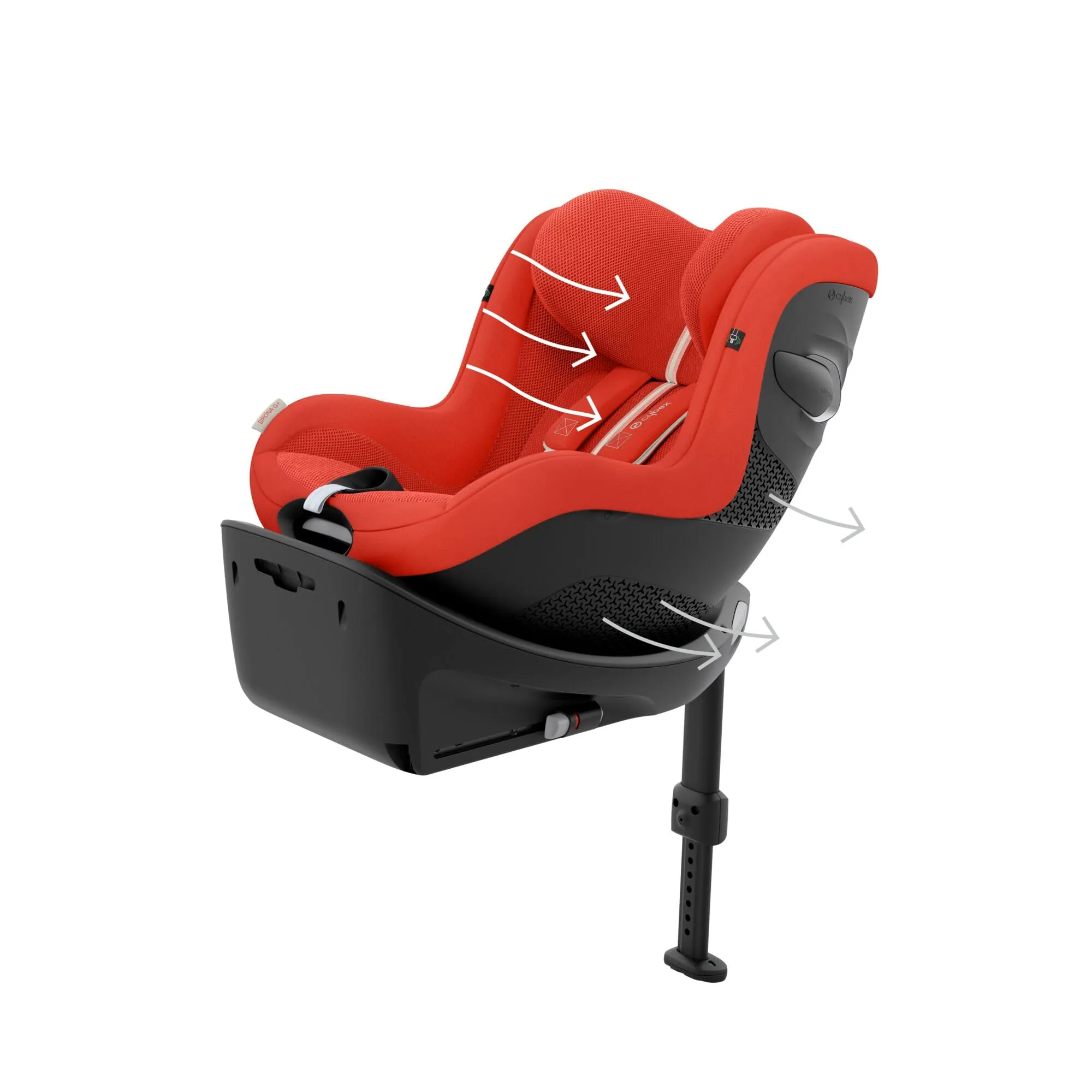 Cybex Sirona G i-Size Plus Hibiscus Red - immagine 7