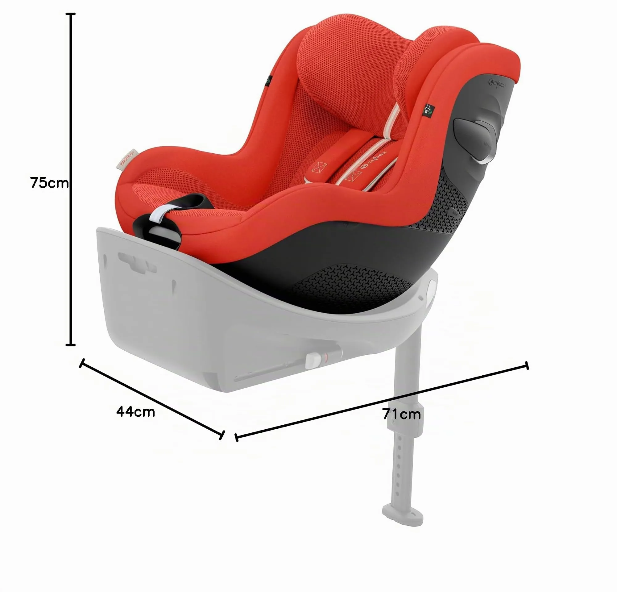 Cybex Sirona G i-Size Plus Hibiscus Red - immagine 10