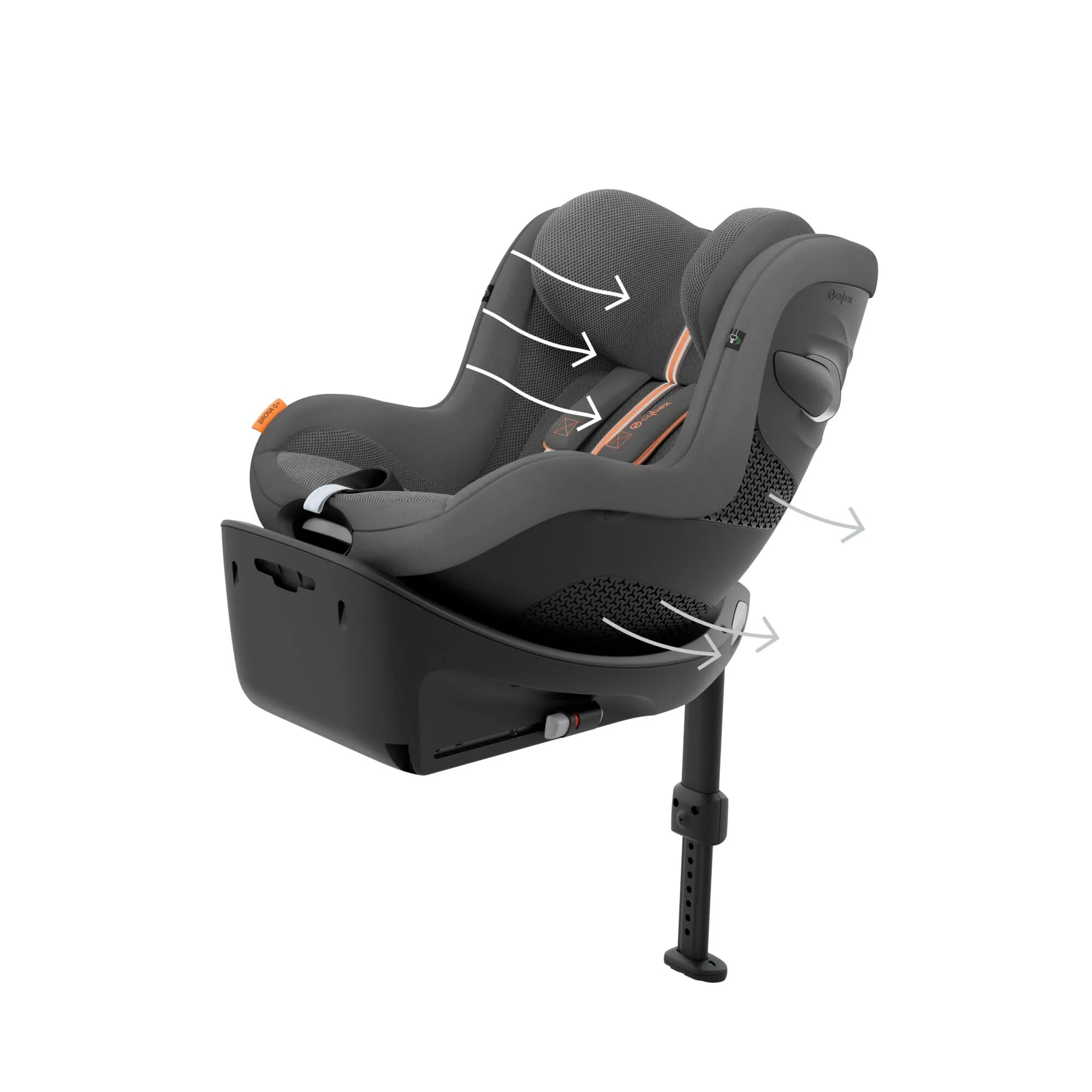 Cybex Sirona G i-Size Plus Lava Grey - immagine 7