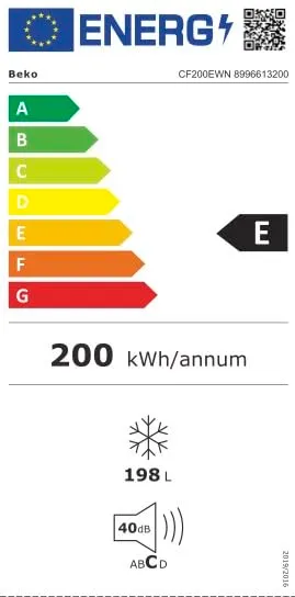 Beko - CF200EWN - Congelatore Orizzontale Statico - immagine 5