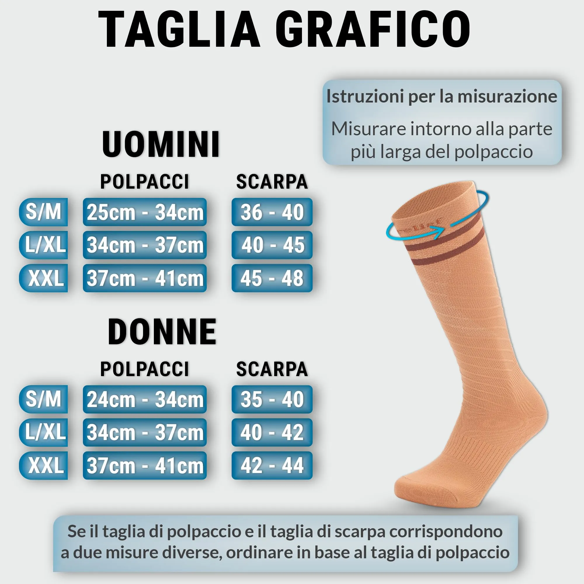 360 Relief Calze Compressione Graduata Donna e Uomo, Calze Elastiche - immagine 3