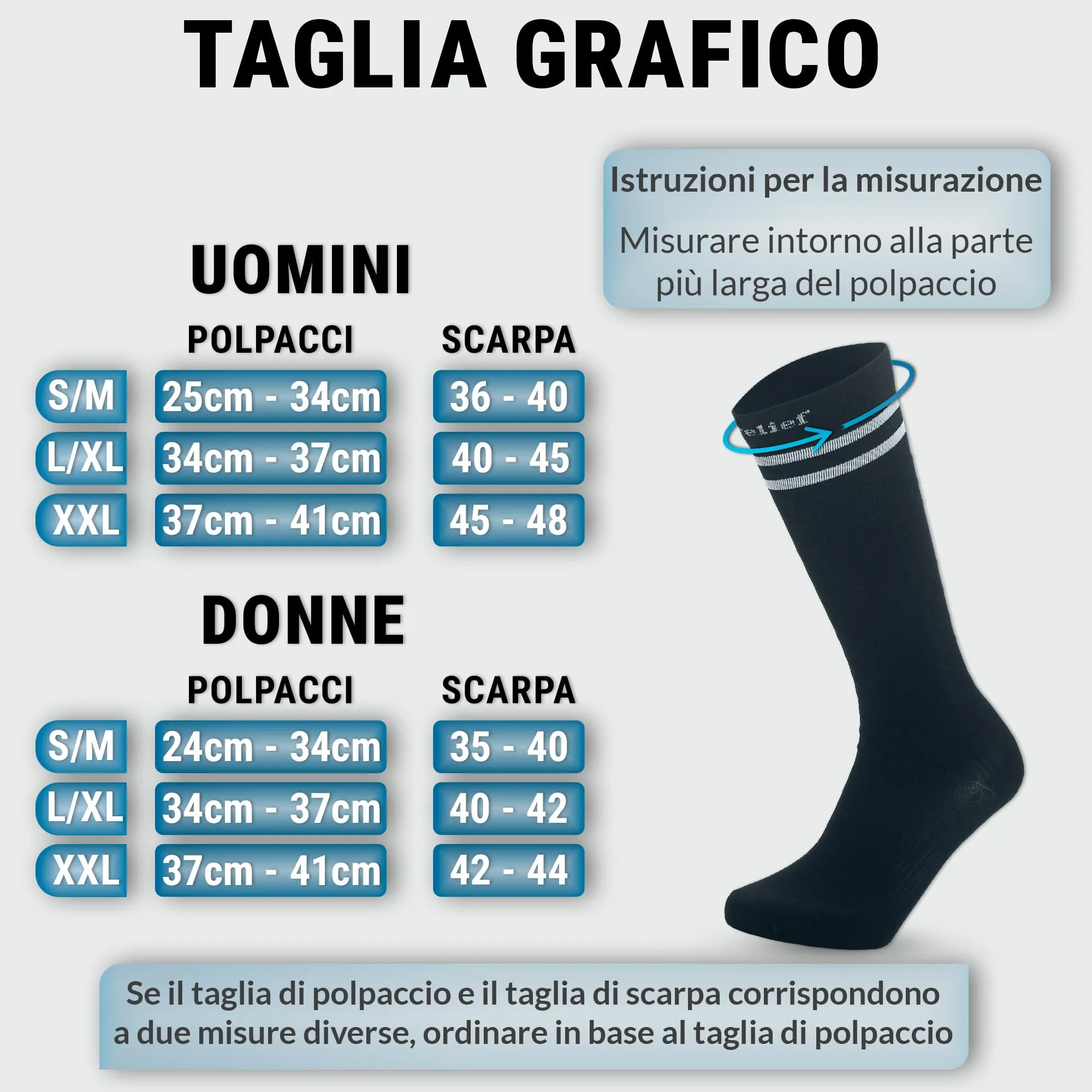 360 Relief Calze Compressione Graduata Donna e Uomo, Calze Elastiche - immagine 3