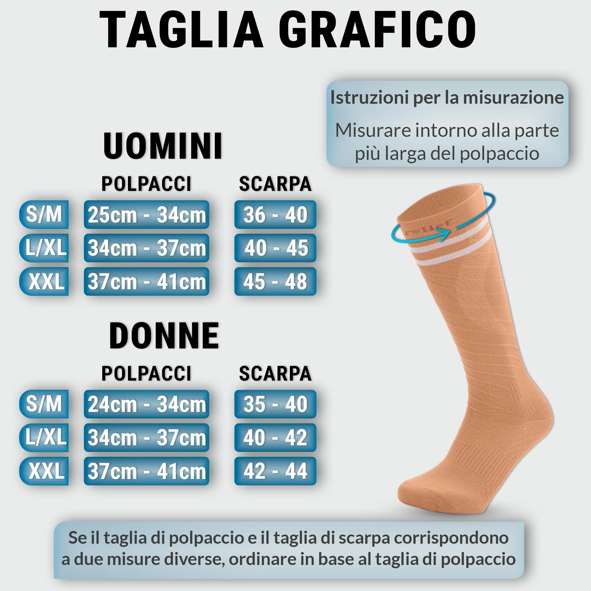 360 Relief Calze Compressione Graduata Donna e Uomo, Calze Elastiche - immagine 3