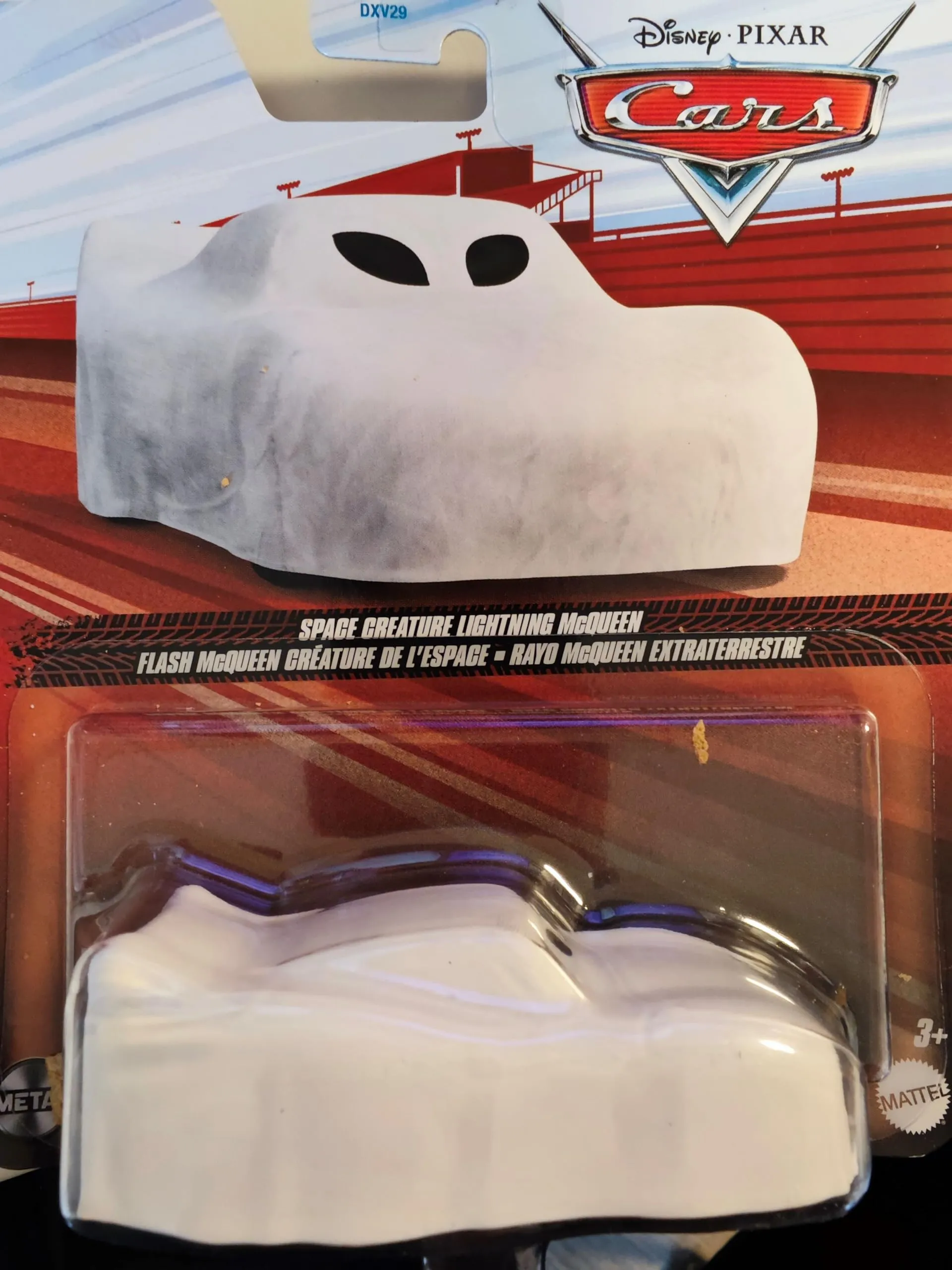 Mattel Disney Cars on the Road Space Creature Lightning McQueen HTX81 1:55 - immagine 2