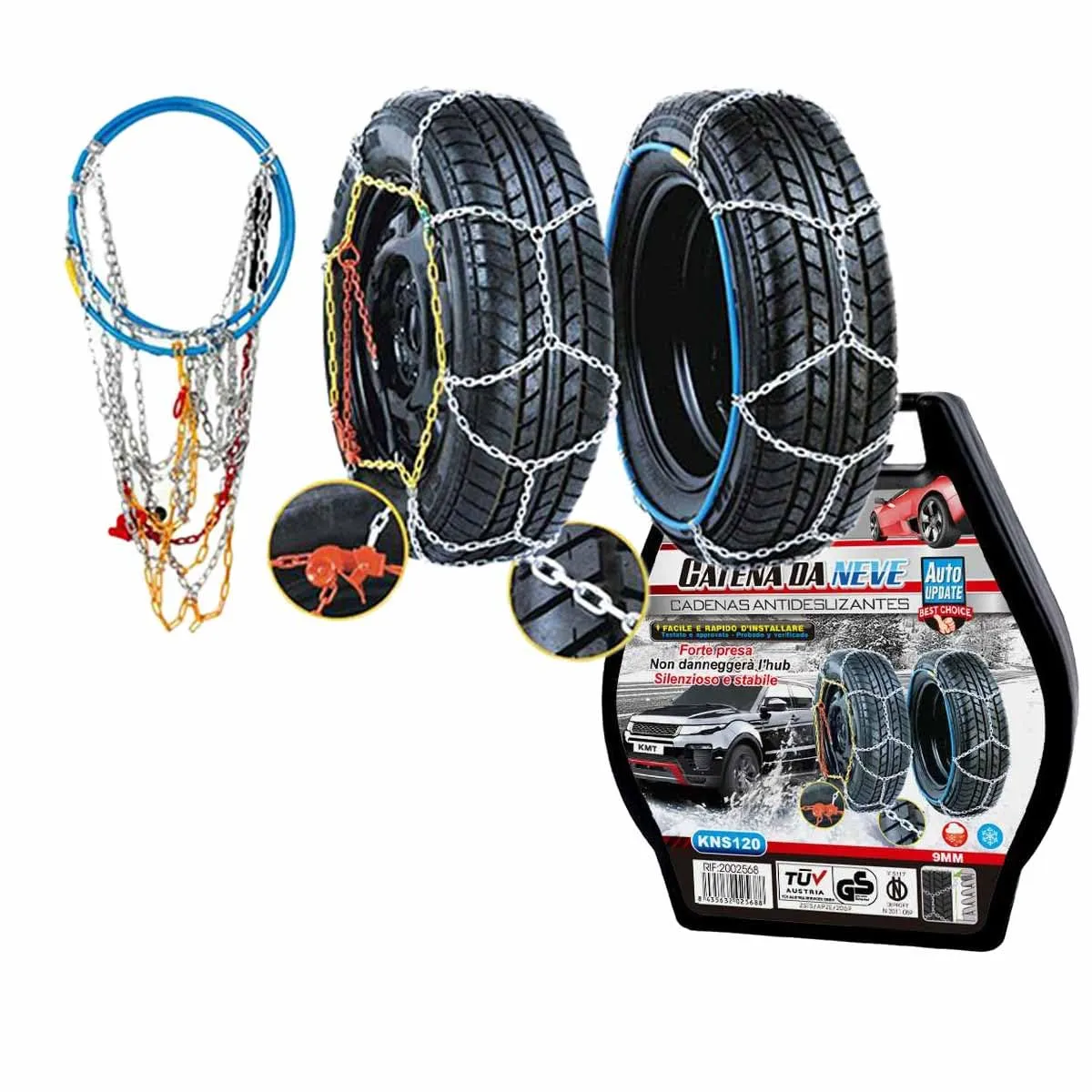 Carall Catene da Neve Gruppo 120 CN202568 - immagine 1
