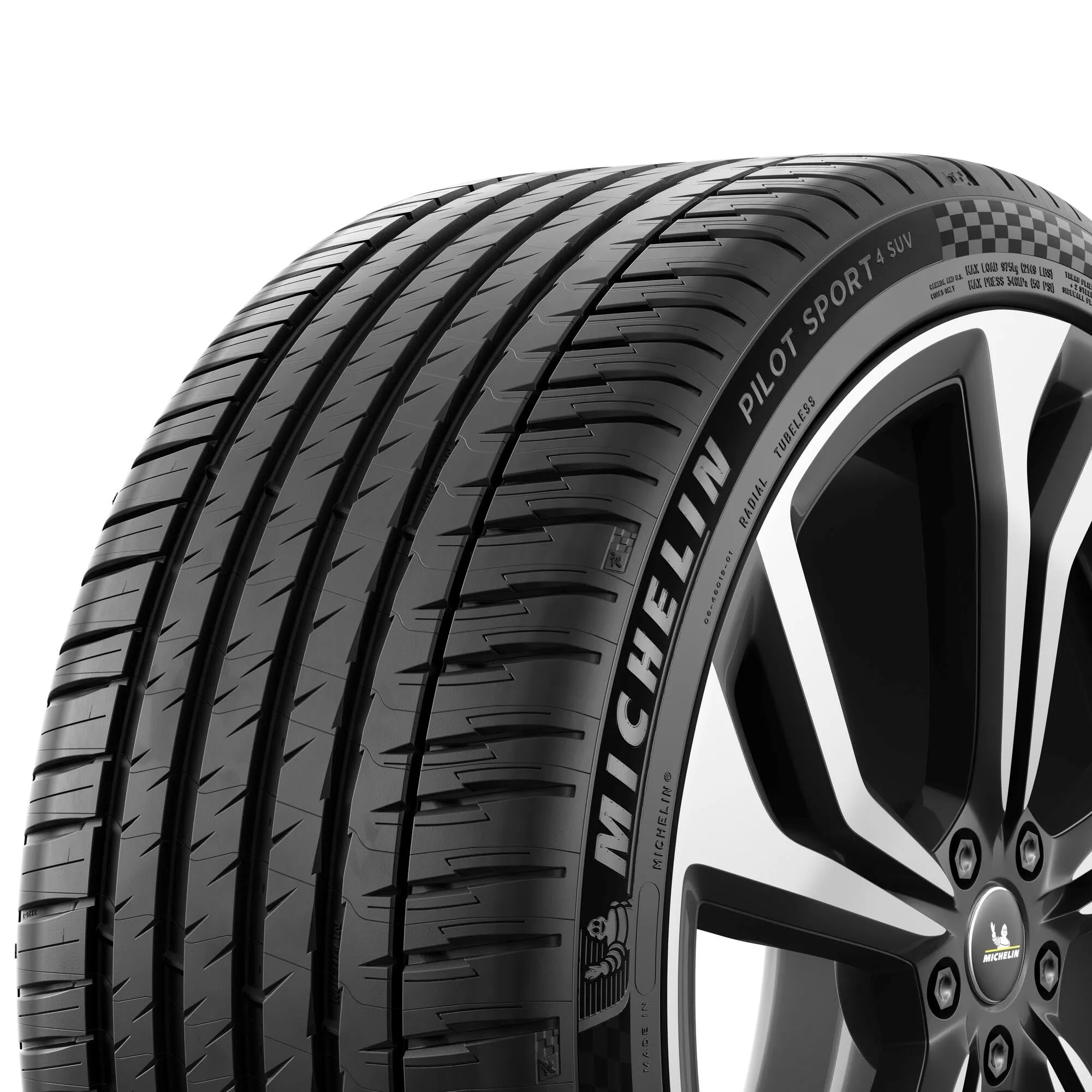Michelin Pilot Sport 4 SUV 255/55 R19 111V XL EV FSL - immagine 3