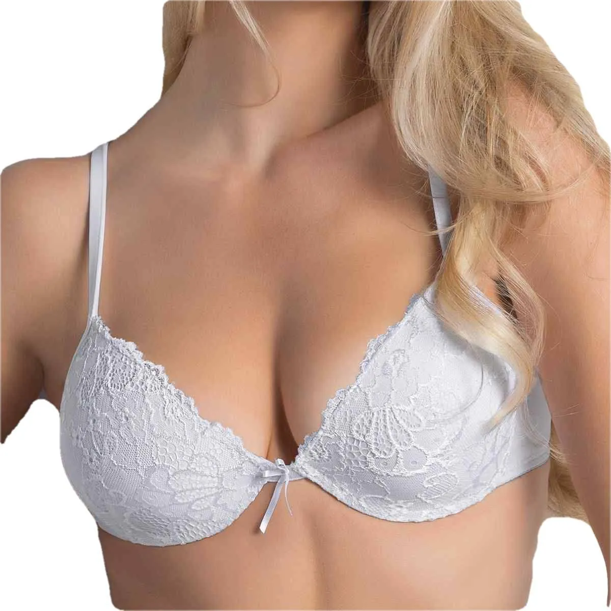 Cotonella C CD0230000 Push-up, Nero, 75B (Taglia Produttore:II) Donna - immagine 2