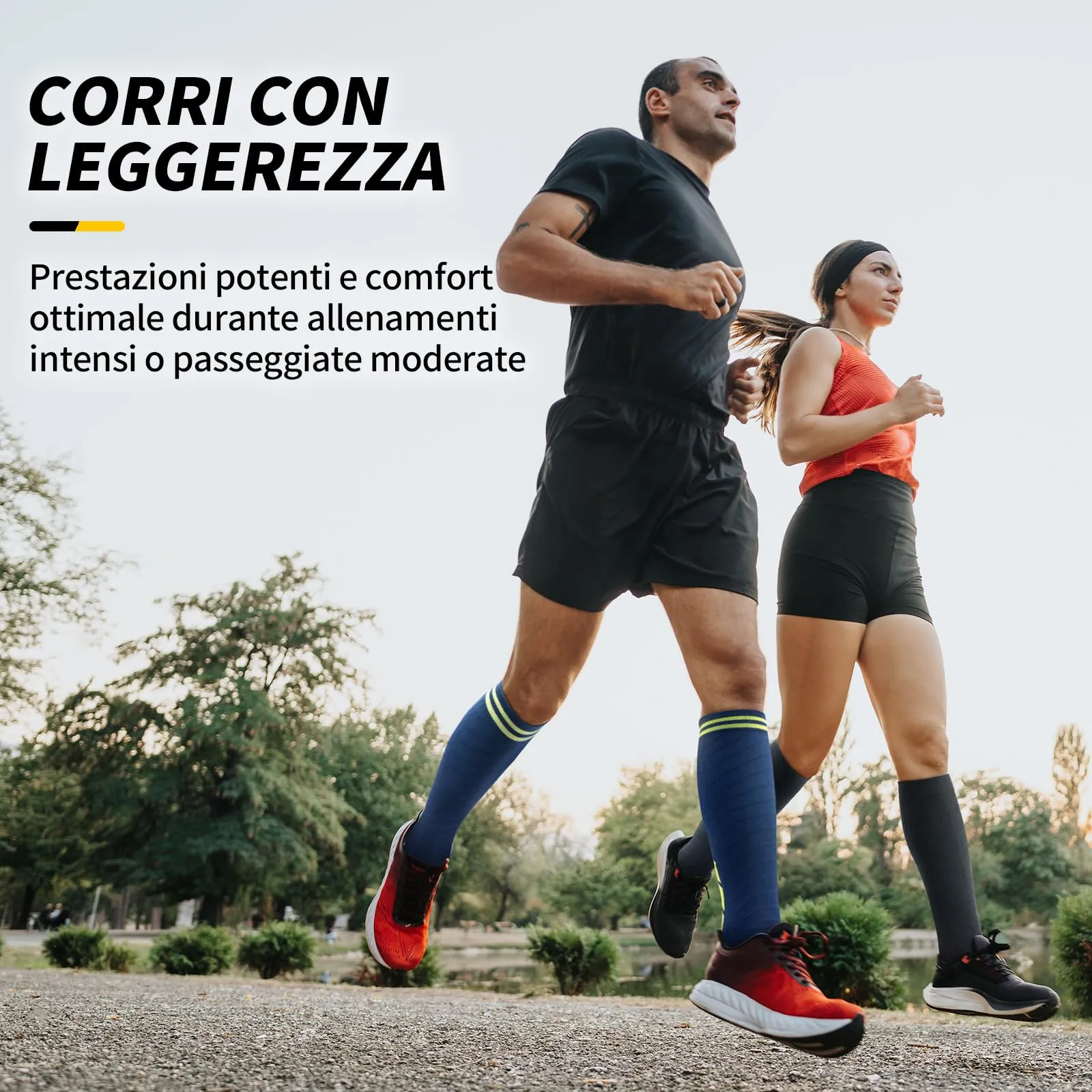CAMBIVO Calze a Compressione Graduata 20-30mmHg, 3 Paia - immagine 7
