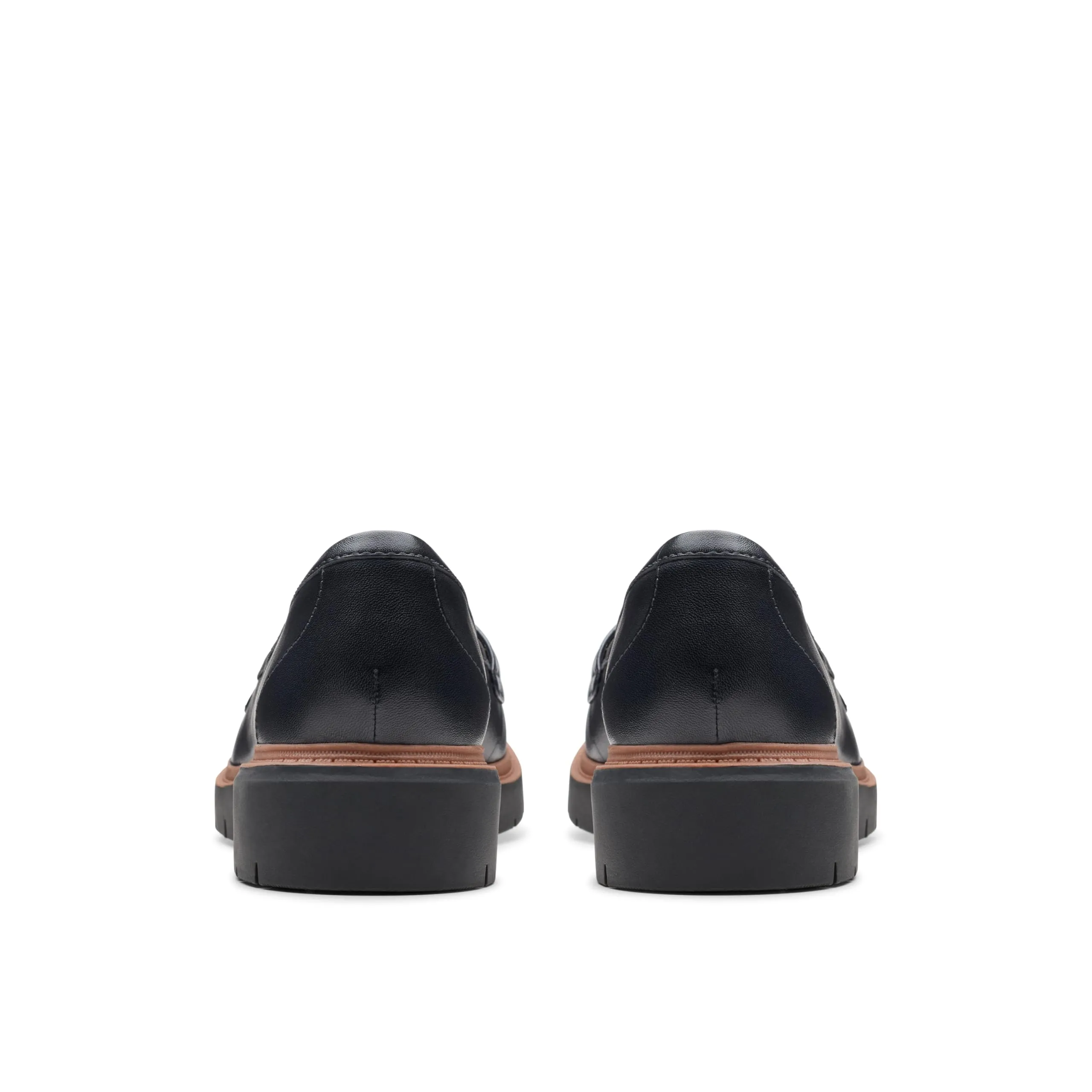 Clarks Women's Westlynn Bella Loafer, Einheitsgröße Weit, Pelle Blu Navy, 37 EU - immagine 7