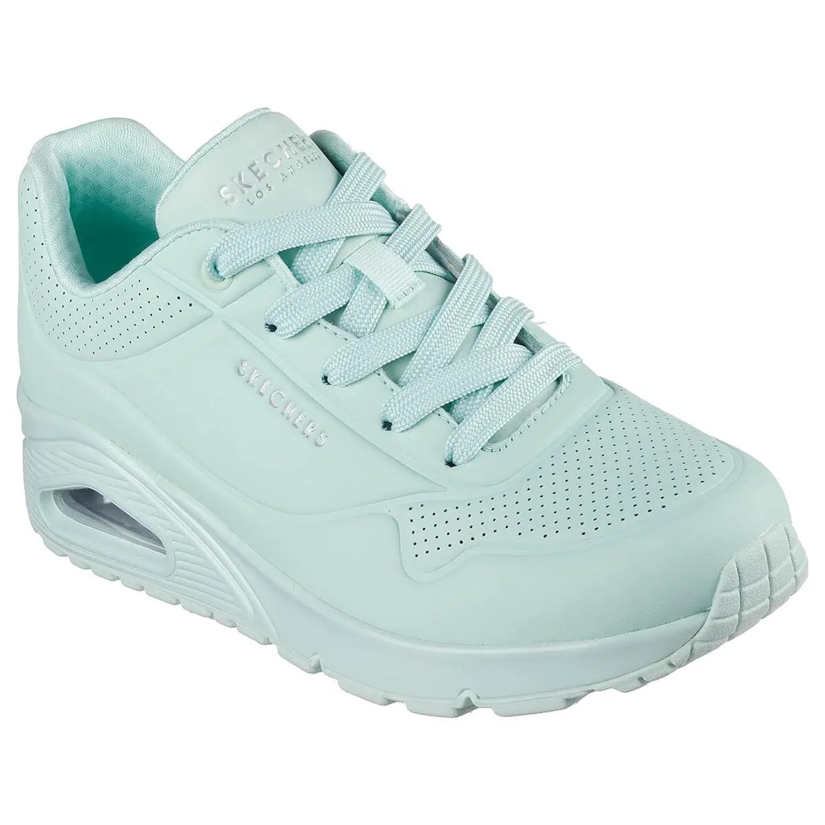 Skechers Uno Stand On Air, Scarpe da ginnastica Donna, Verde, 42 EU - immagine 2