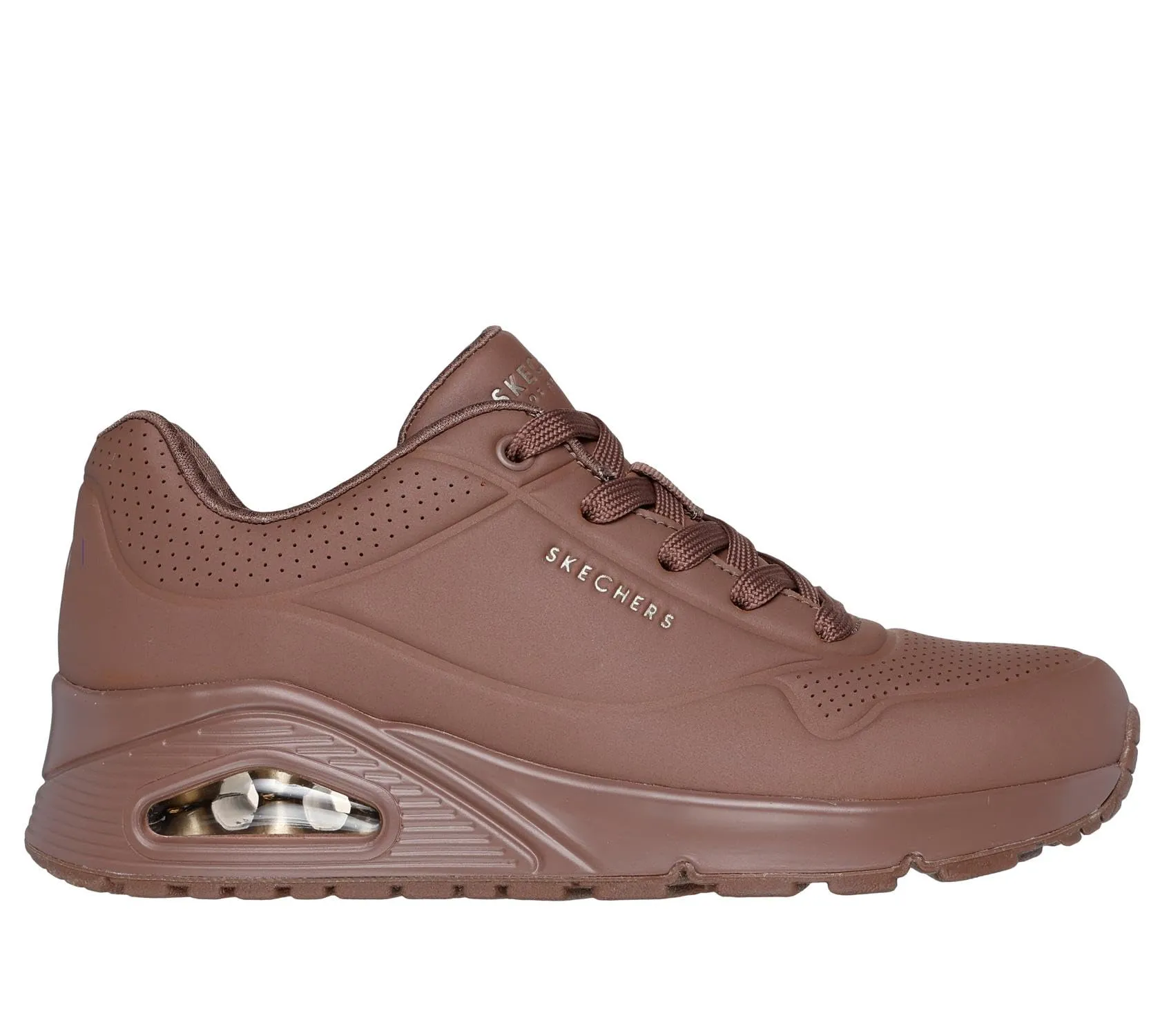 Skechers Uno Stand On Air Scarpe da ginnastica Donna, Marrone, 37.5 EU - immagine 3