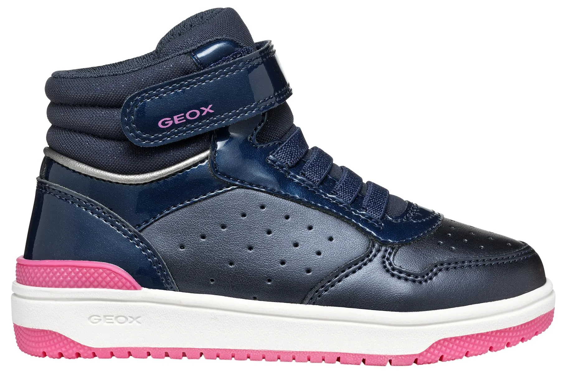 Geox J Washiba Girl A Sneakers - Blu - 37 EU - immagine 3