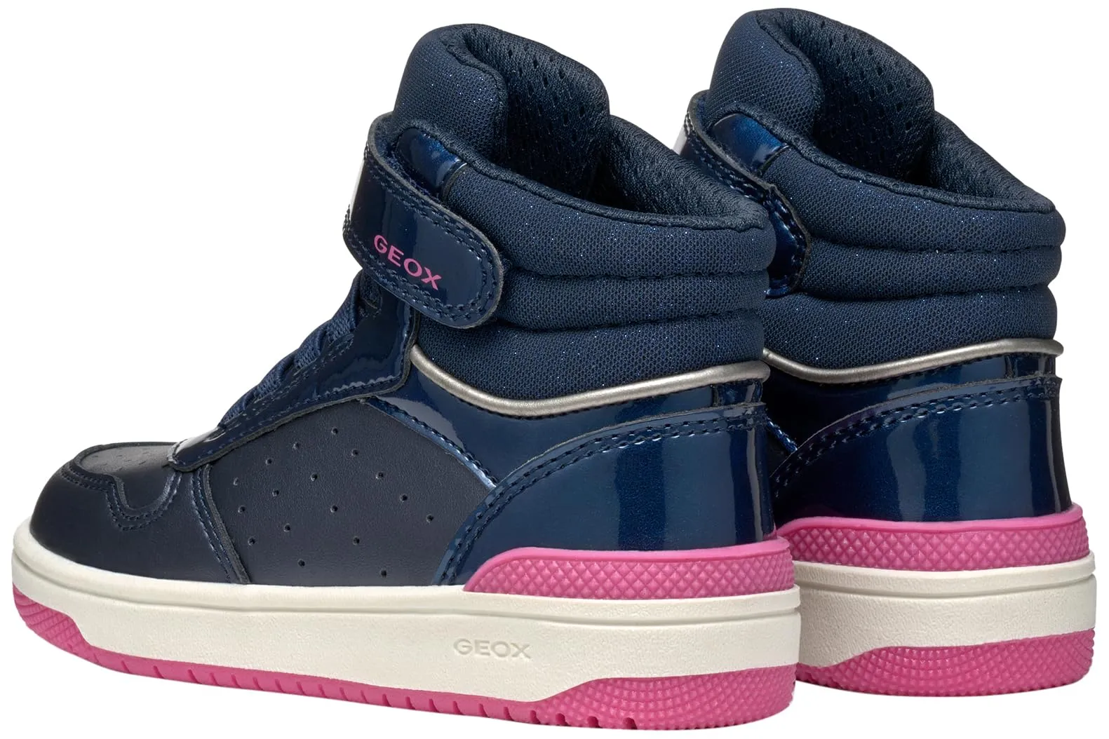 Geox J Washiba Girl A Sneakers - Blu - 37 EU - immagine 9
