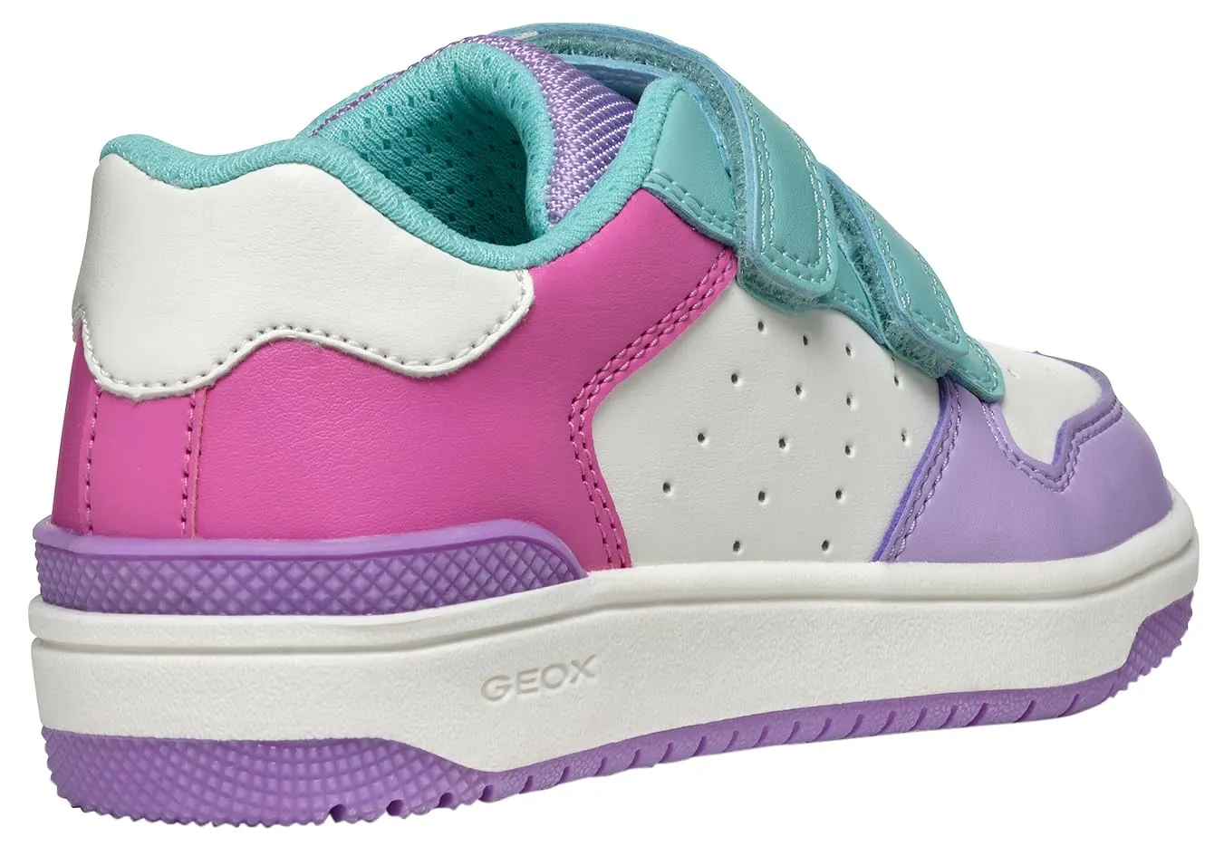 Geox J WASHIBA Girl B, Scarpe da Ginnastica, Multicolore, 24 EU - immagine 6