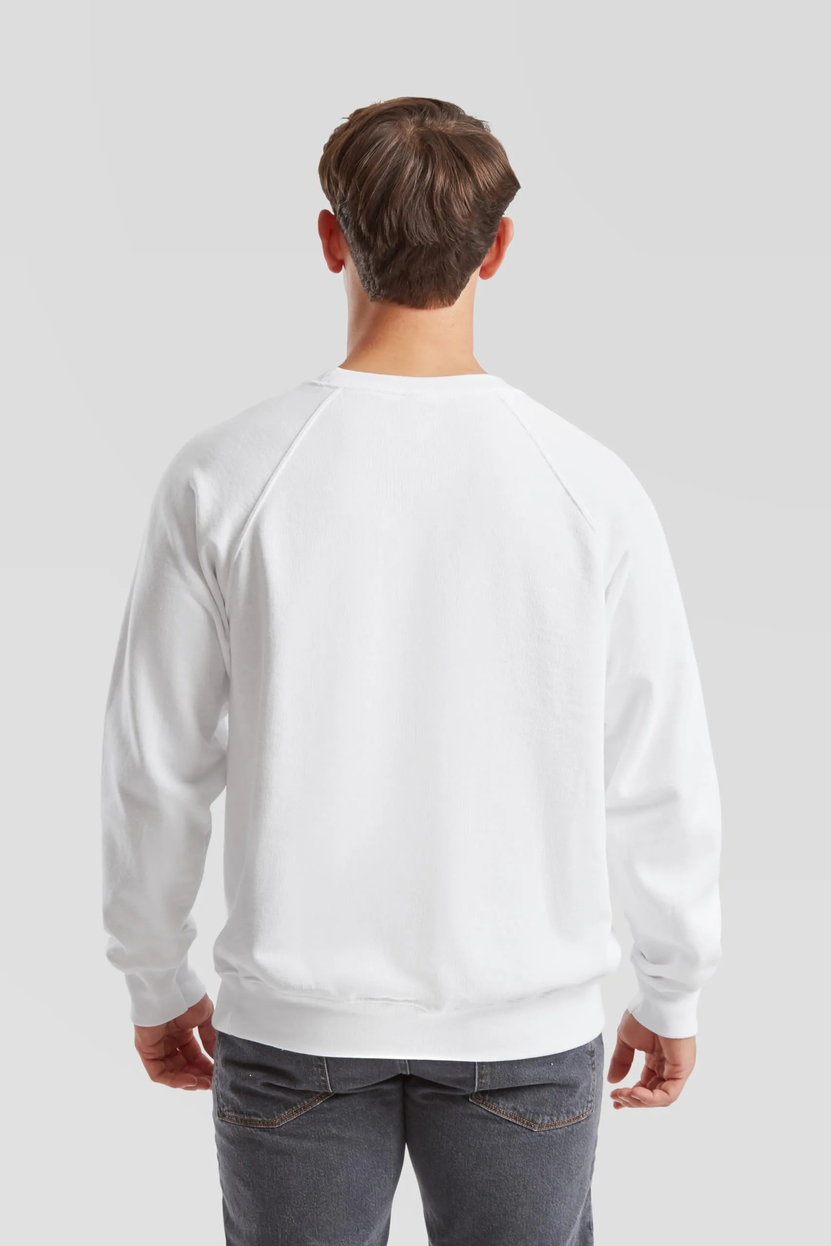 Fruit of The Loom Maglione da Uomo Ss024m, Bianco, L - immagine 5