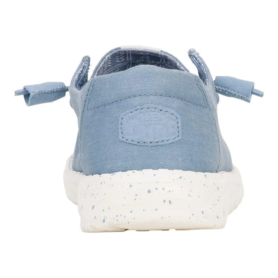 Hey Dude Wendy Chambray Mocassini da donna, Azzurro chiaro, 38 EU - immagine 5