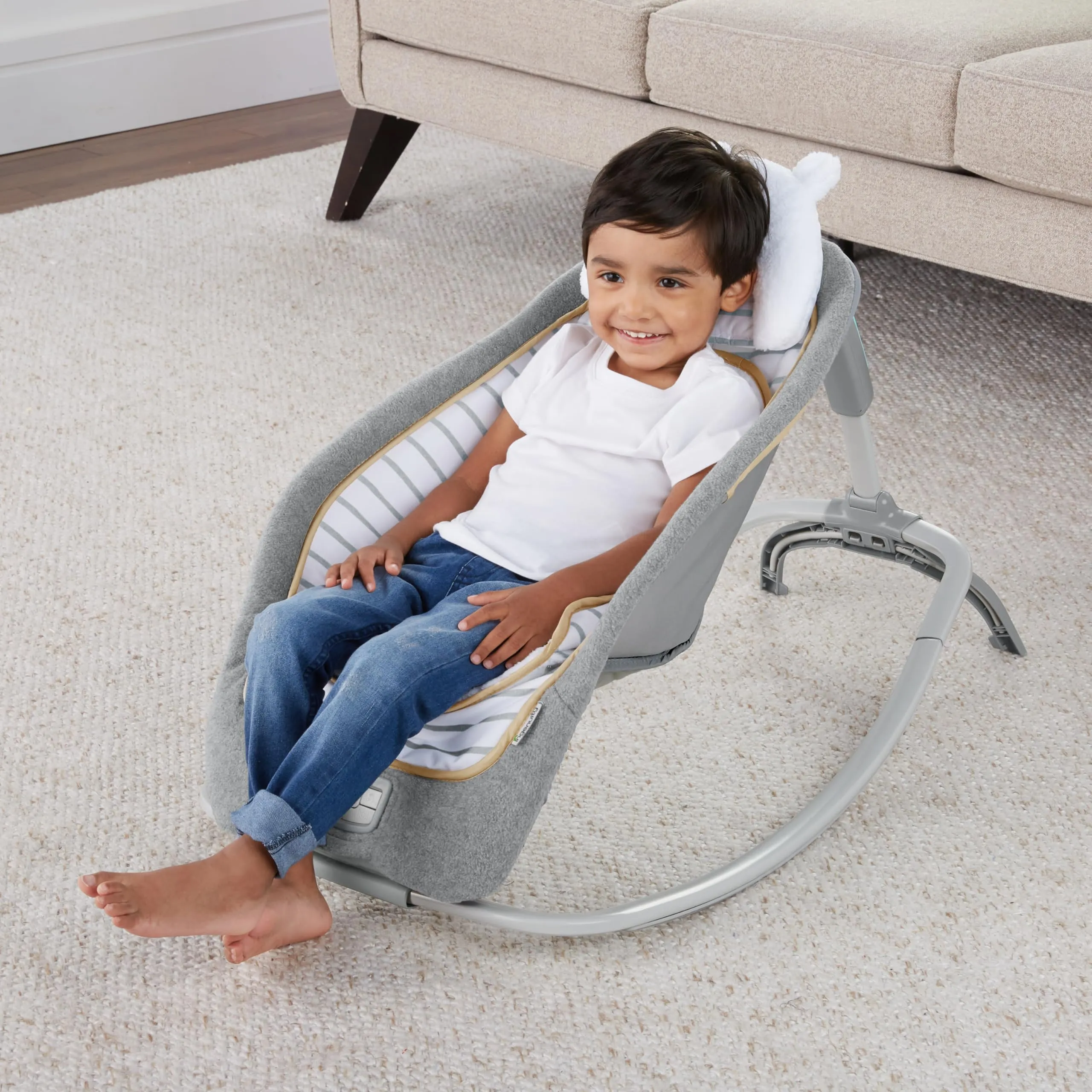 Ingenuity 10986 Dondolino Bella Teddy Boutique Collection - immagine 3