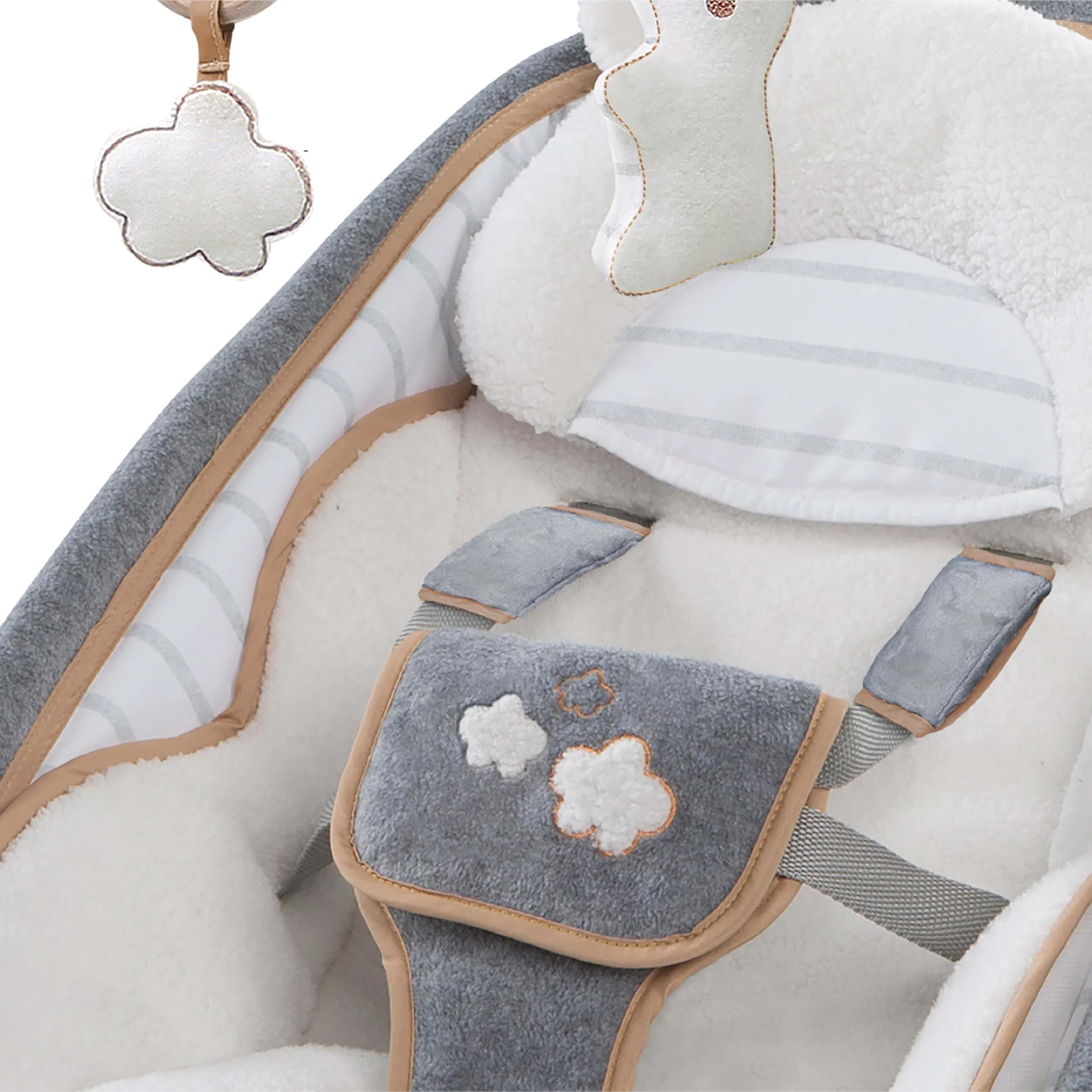 Ingenuity 10986 Dondolino Bella Teddy Boutique Collection - immagine 4