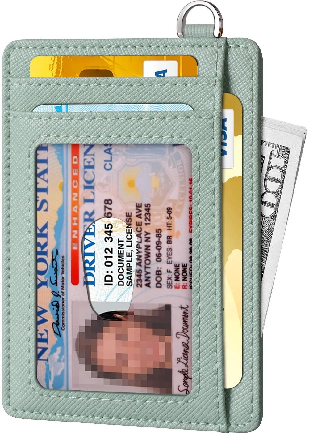 FurArt Portafoglio Porta Carte di Credito Slim con Protezione RFID - immagine 2