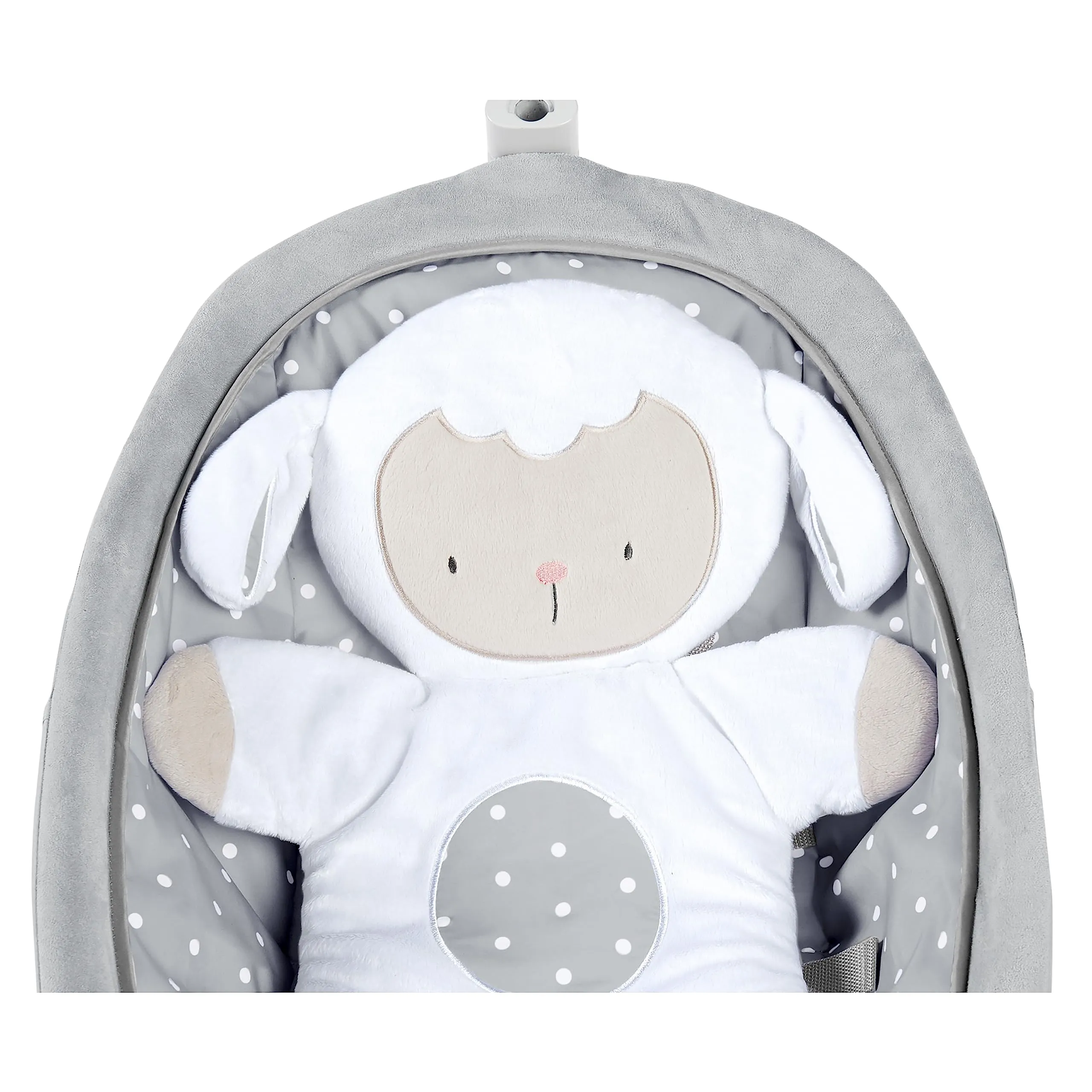 Ingenuity Altalena e Sdraietta 2 in 1 Cuddle Lamb (0-30 Mesi) - immagine 8