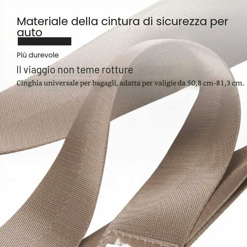 Veki Cinghia per Valigia e Lucchetto TSA, Cinghie Valigie, 1pz Colorato - immagine 6