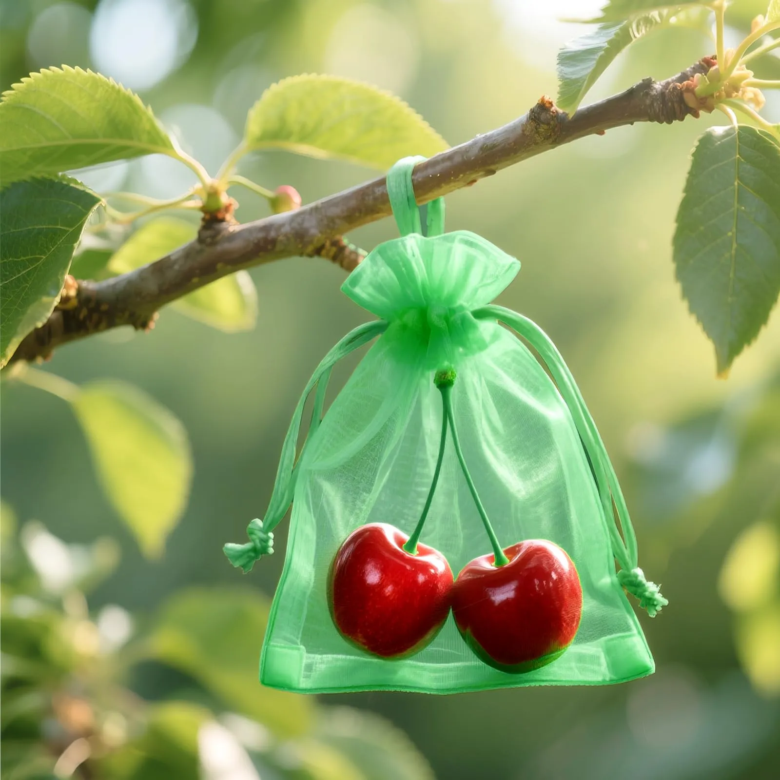 G2PLUS 50PCS Verde Sacchetti Organza,10x15CM Sacchetti Organza Regalo - immagine 7
