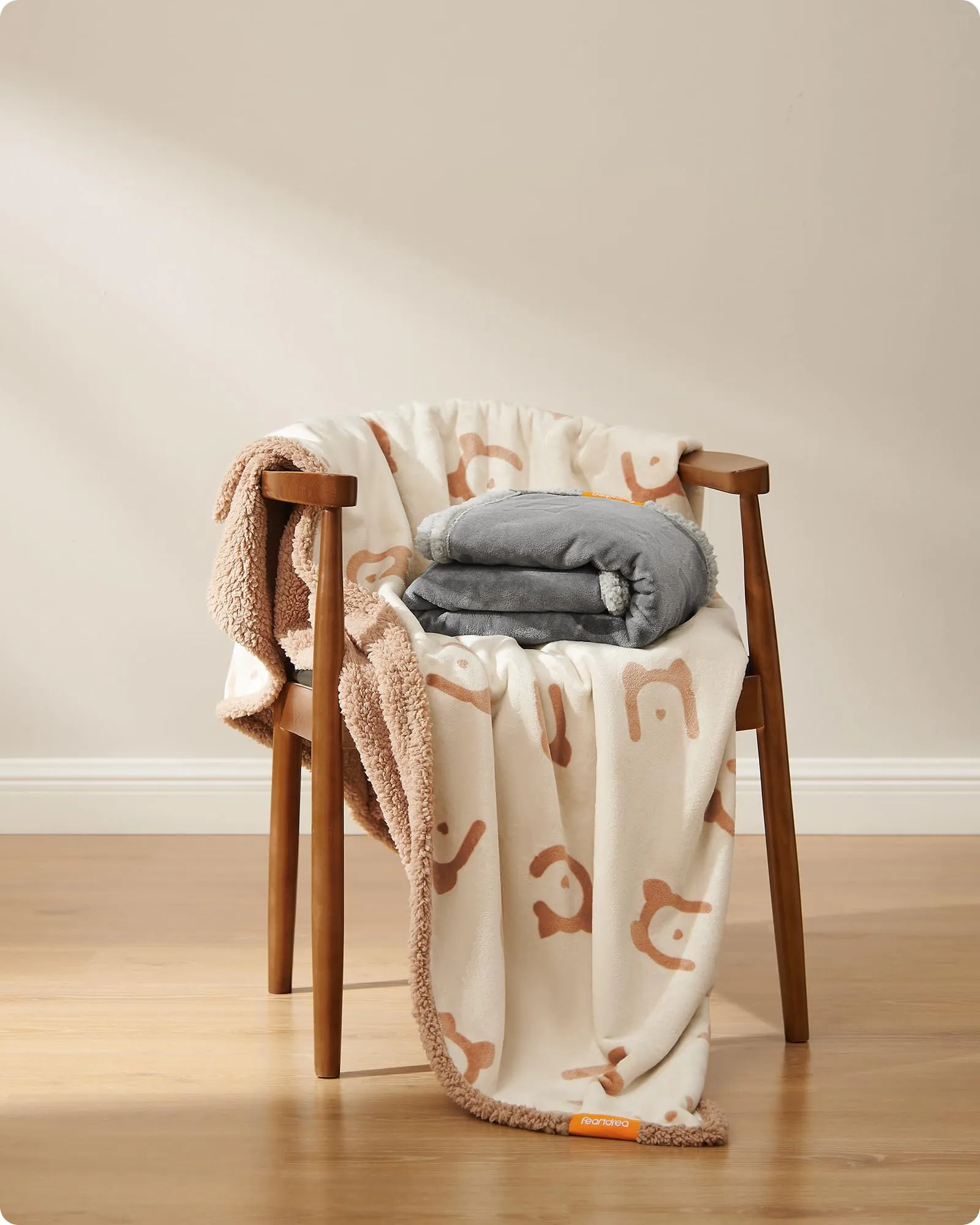 Feandrea Coperta Impermeabile per Cani in Sherpa, XXXL, 229 x 203 cm - immagine 7