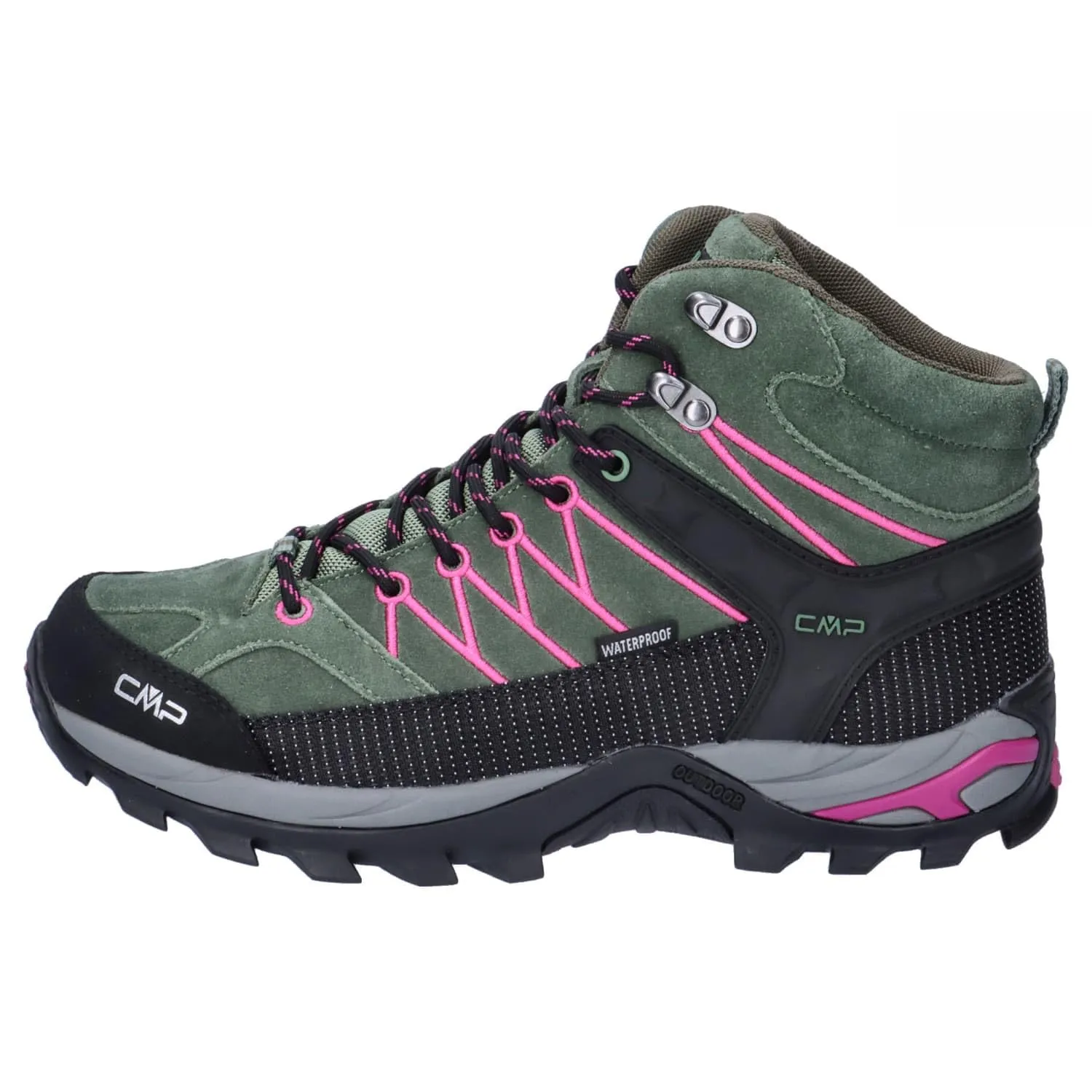 CMP Rigel Mid Wmn Trekking Shoes WP, Mineral Festival, 36 EU - immagine 2
