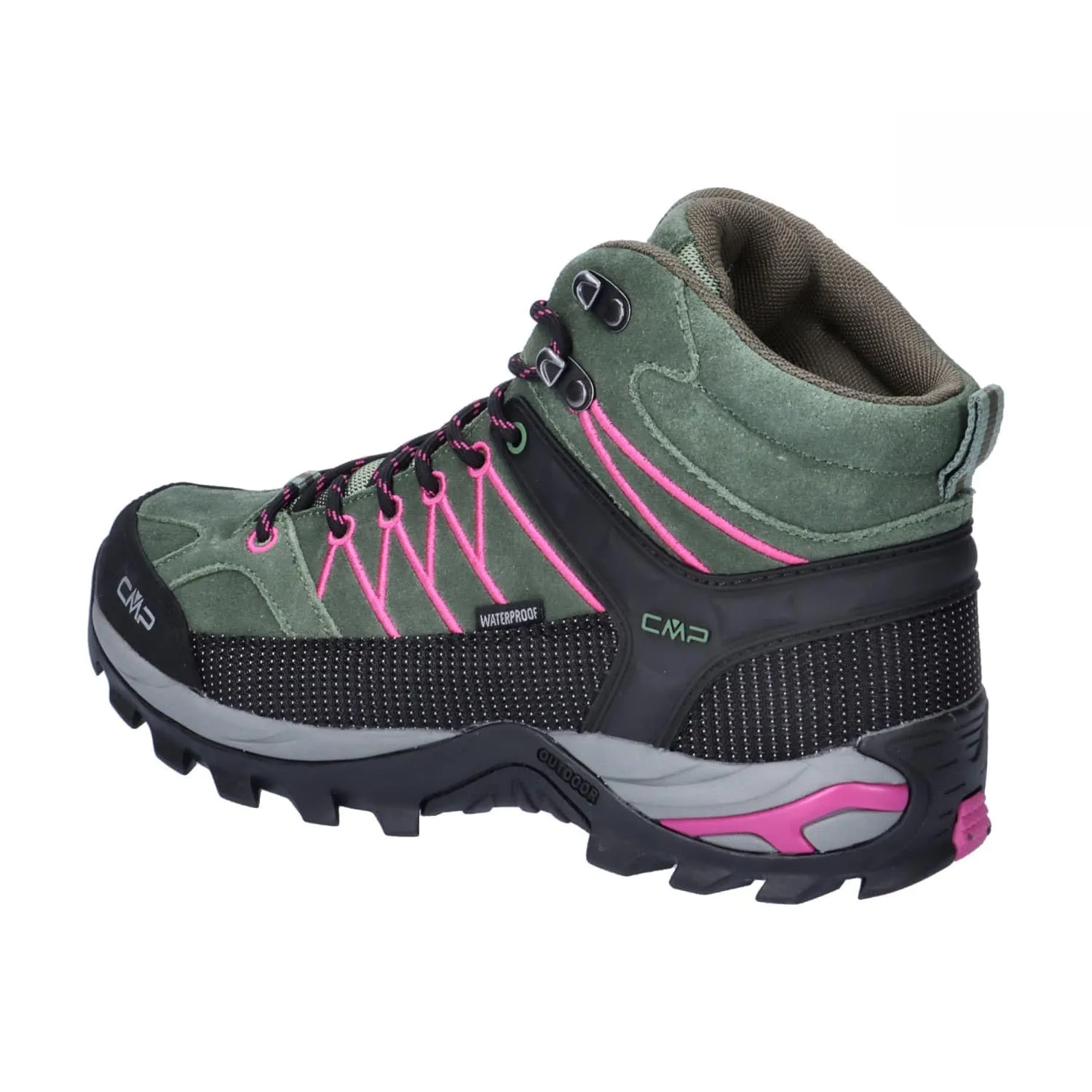 CMP Rigel Mid Wmn Trekking Shoes WP, Mineral Festival, 36 EU - immagine 3