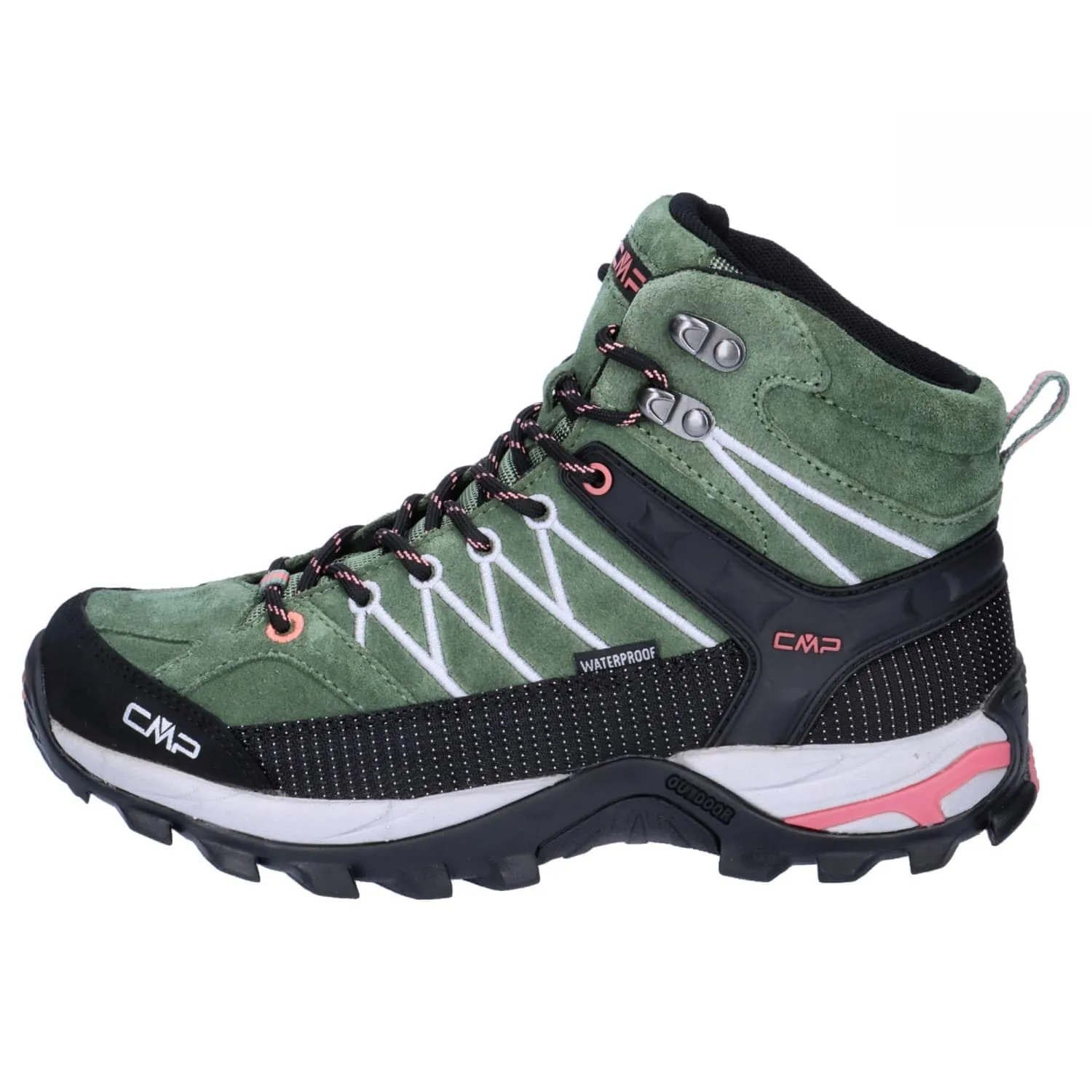 CMP Rigel Mid Wmn Trekking Shoes WP, Salvia Stone, 36 EU - immagine 2