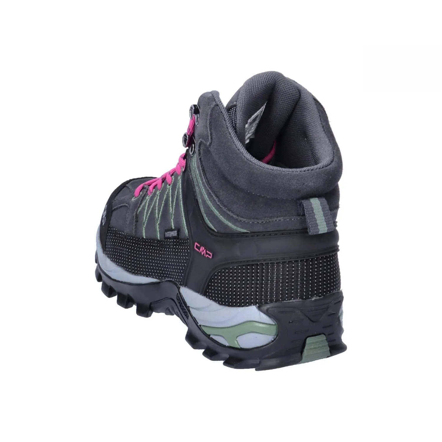 CMP Rigel Mid Women's Trekking Shoes WP - Antracite Mineral Green, 41 EU - immagine 5