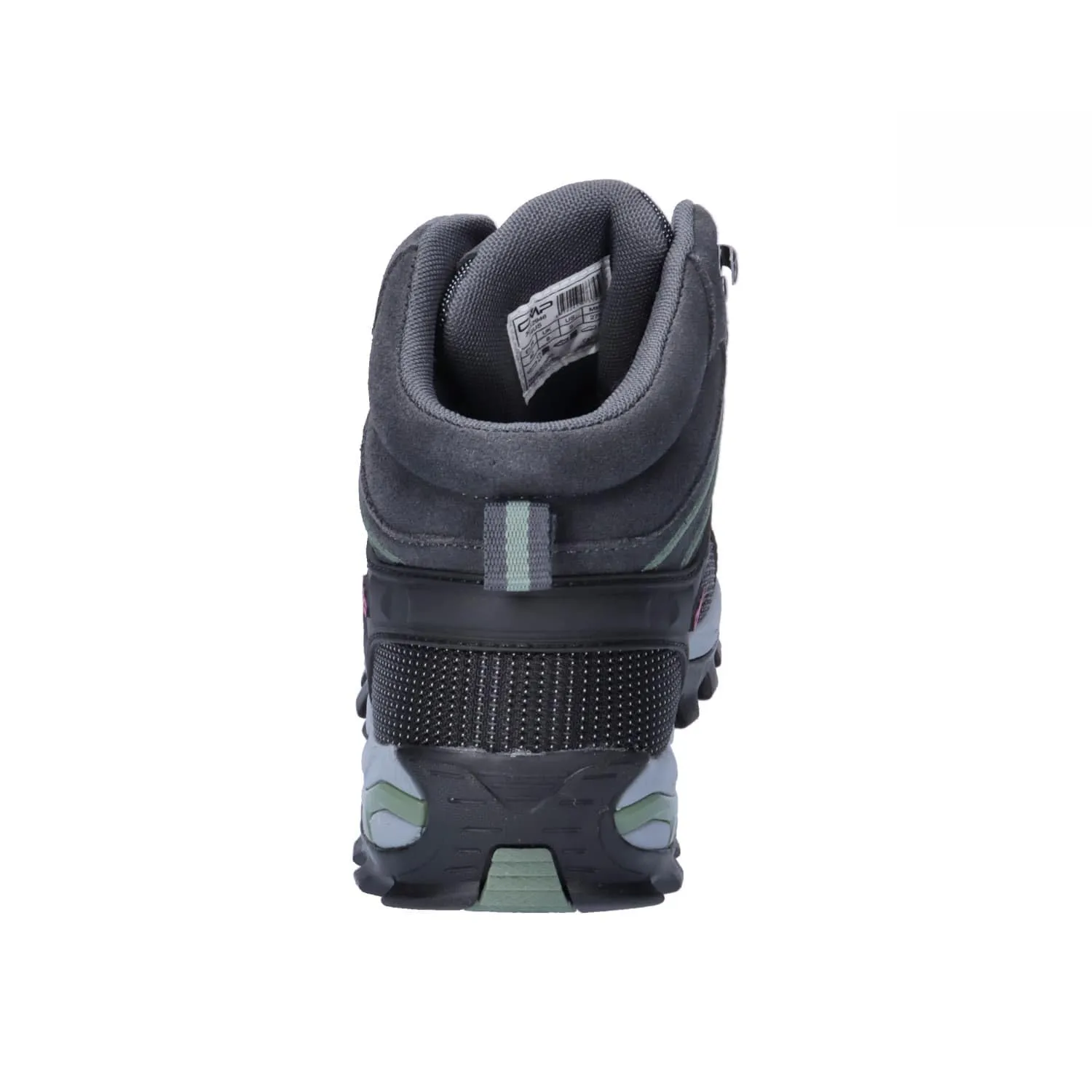 CMP Rigel Mid Women's Trekking Shoes WP, Antracite Mineral Green, 40 EU - immagine 6