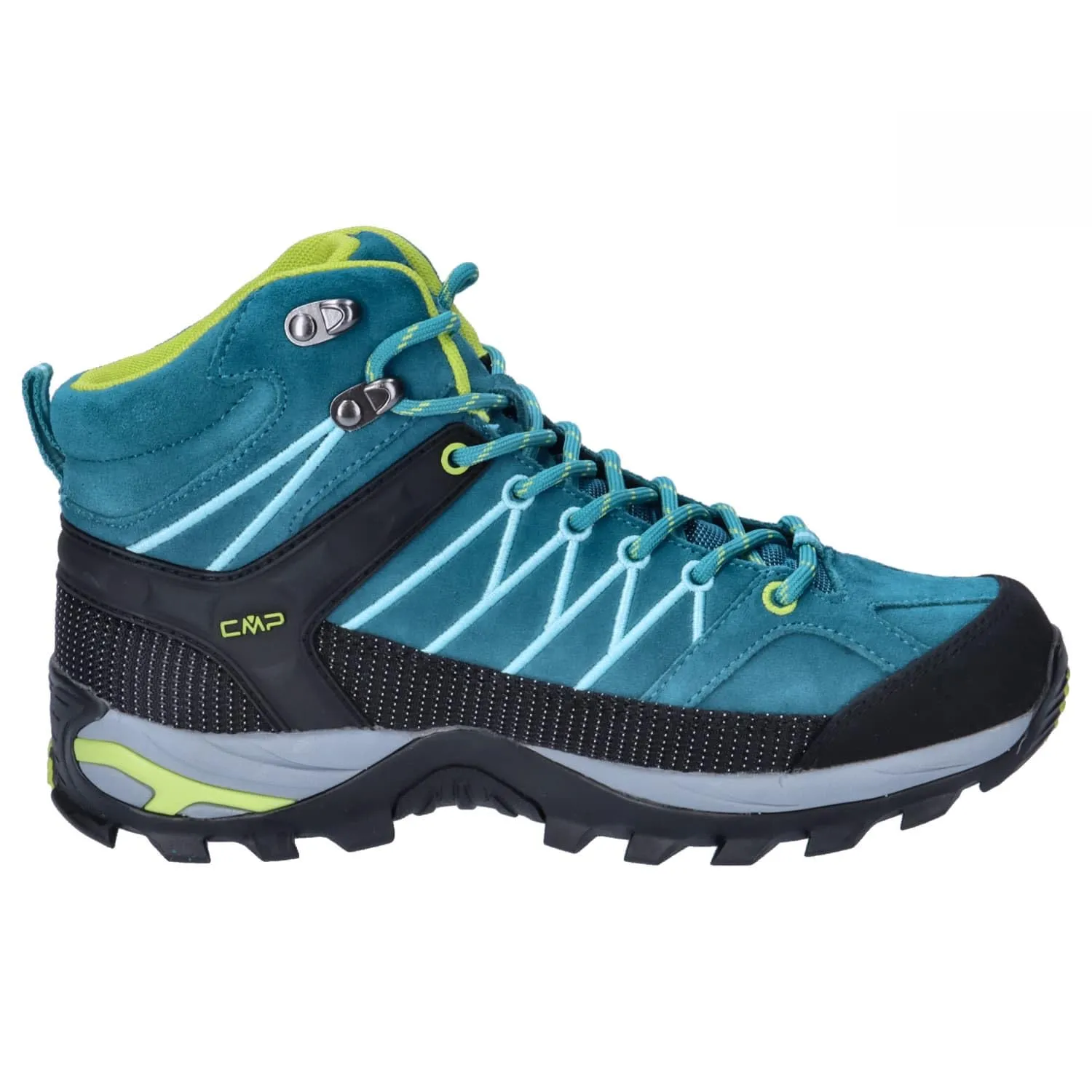 CMP Rigel Mid Women's Trekking Shoes WP, Teal Acido, 38 EU - immagine 8